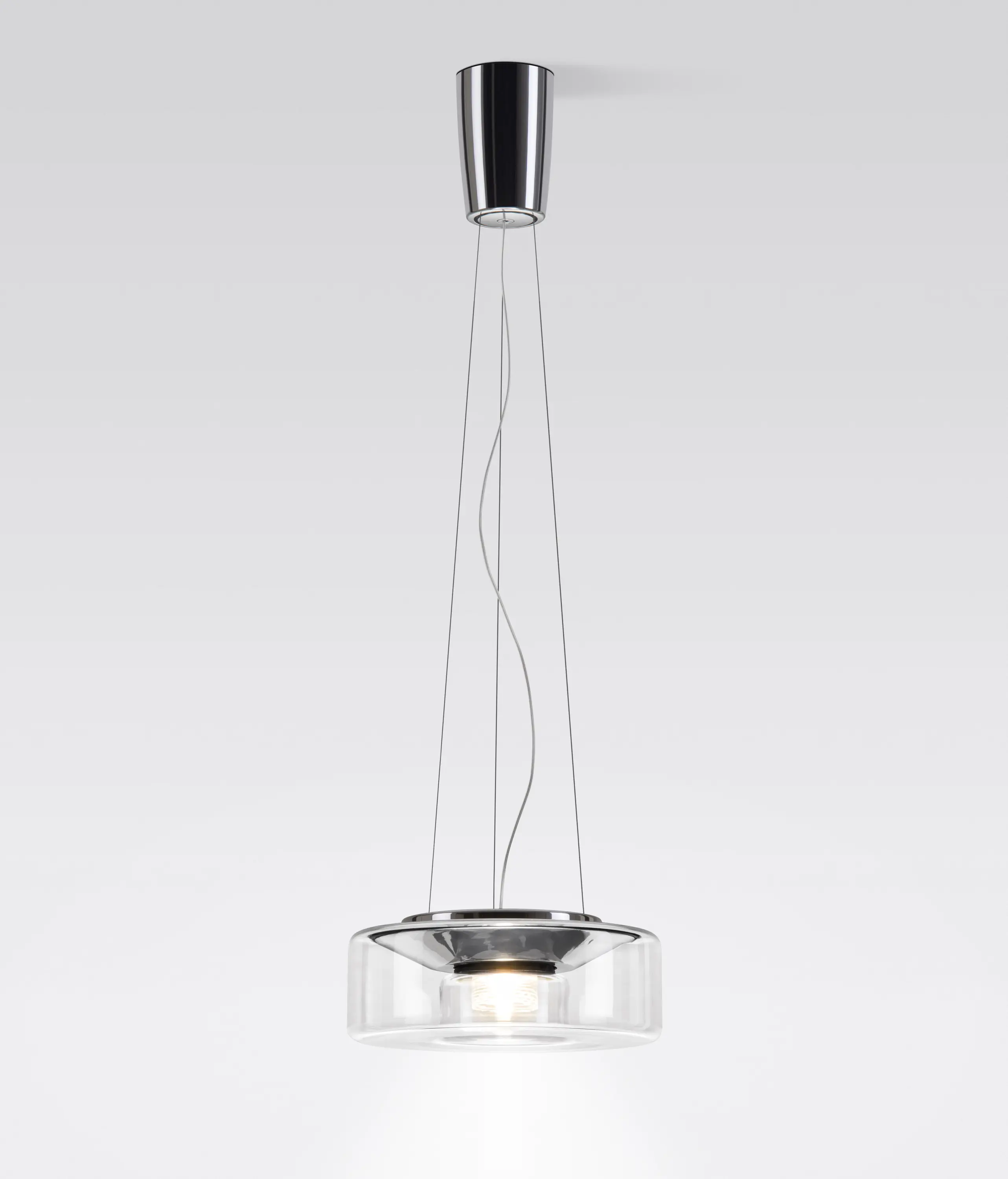 serien.lighting - CURLING Suspension Rope | shade clear