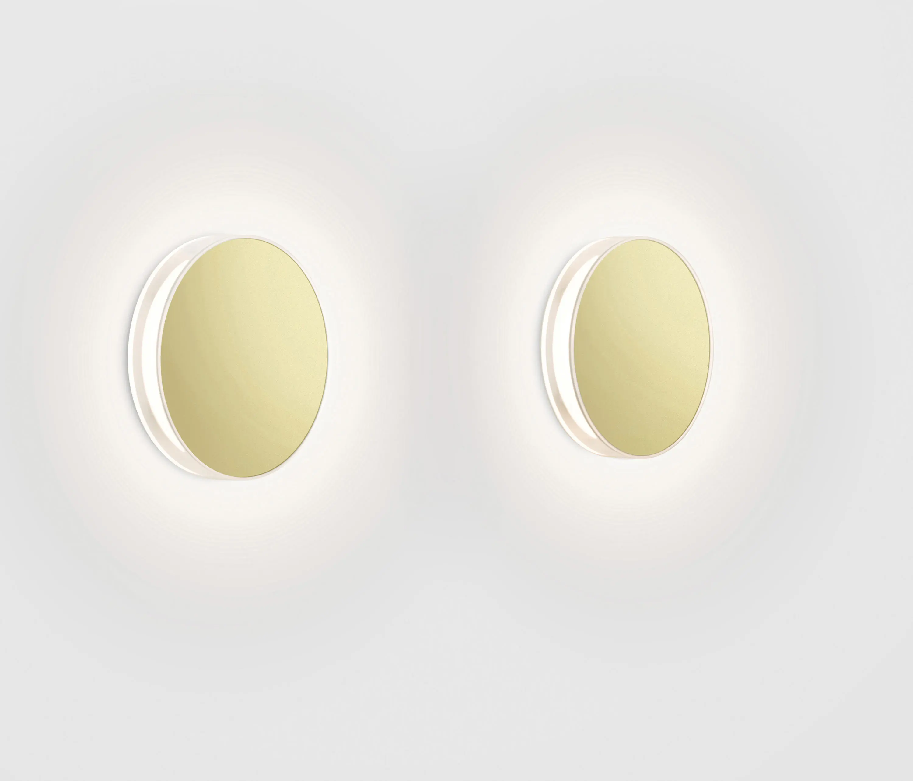 serien.lighting - LYD Wall | Aluminium champagner eloxiert