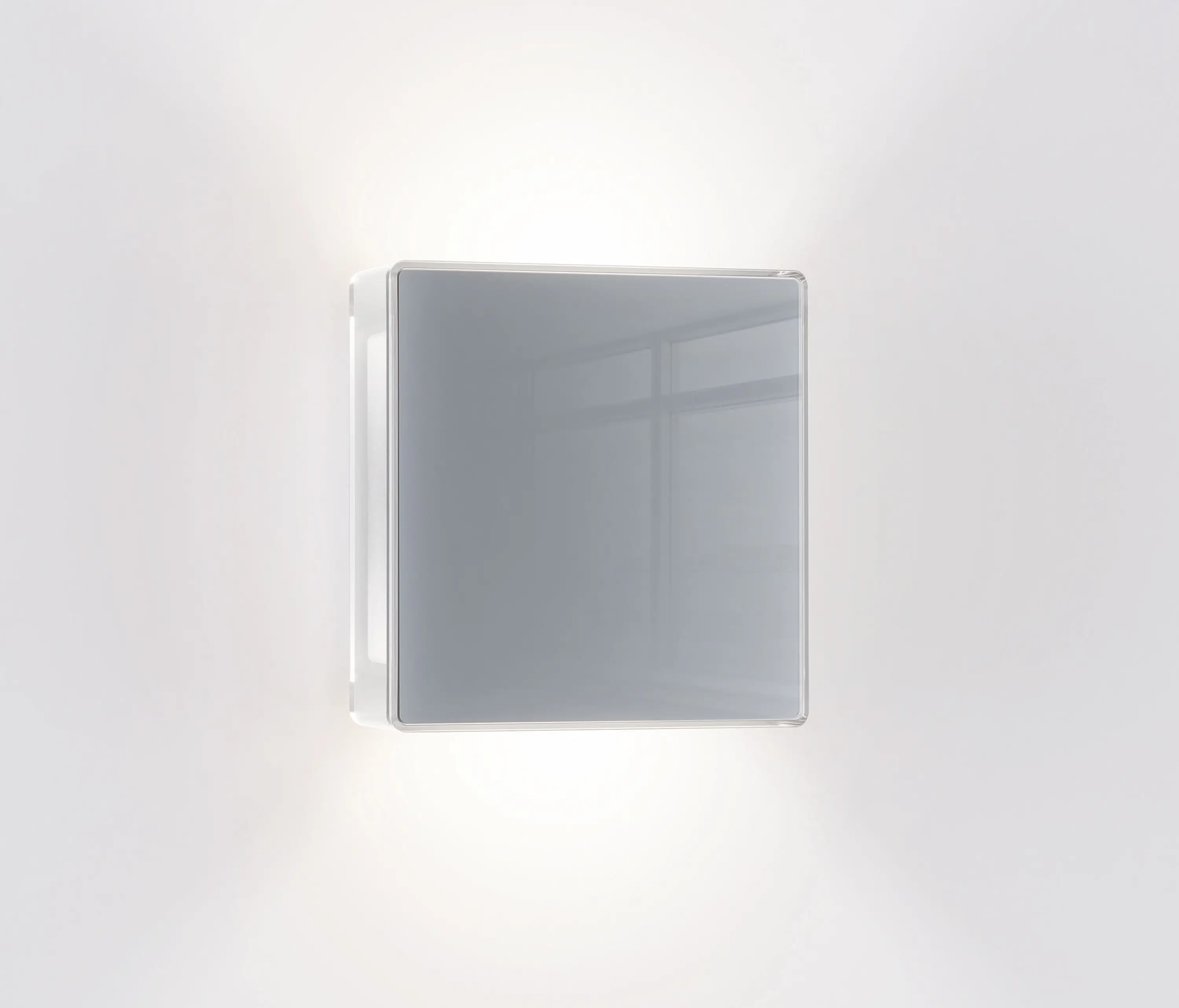 serien.lighting - APP Wall | Front Grau