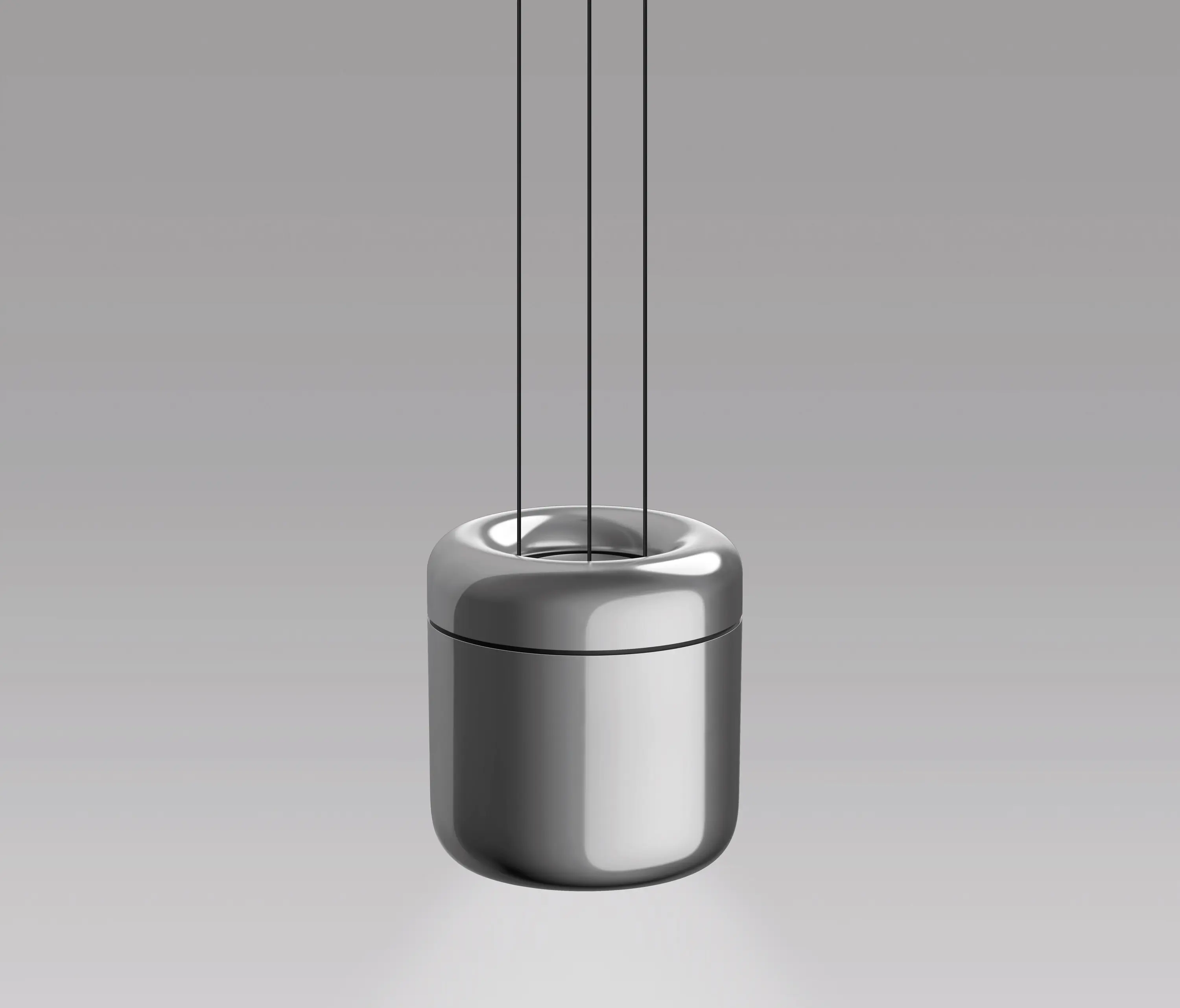 serien.lighting - CAVITY Suspension | aluminium gloss