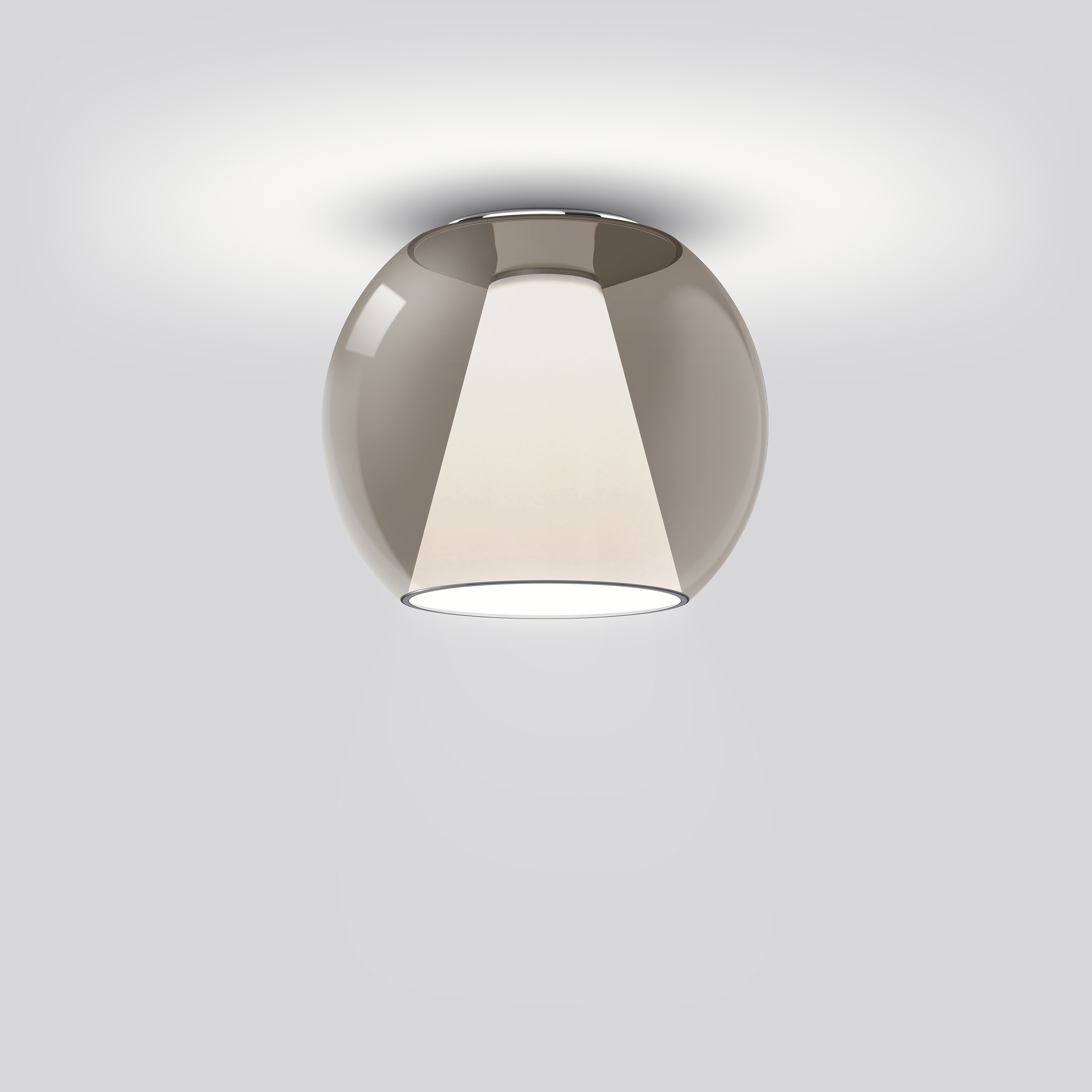Display product DRAFT Ceiling S | Brown from manufacturer serien.lighting