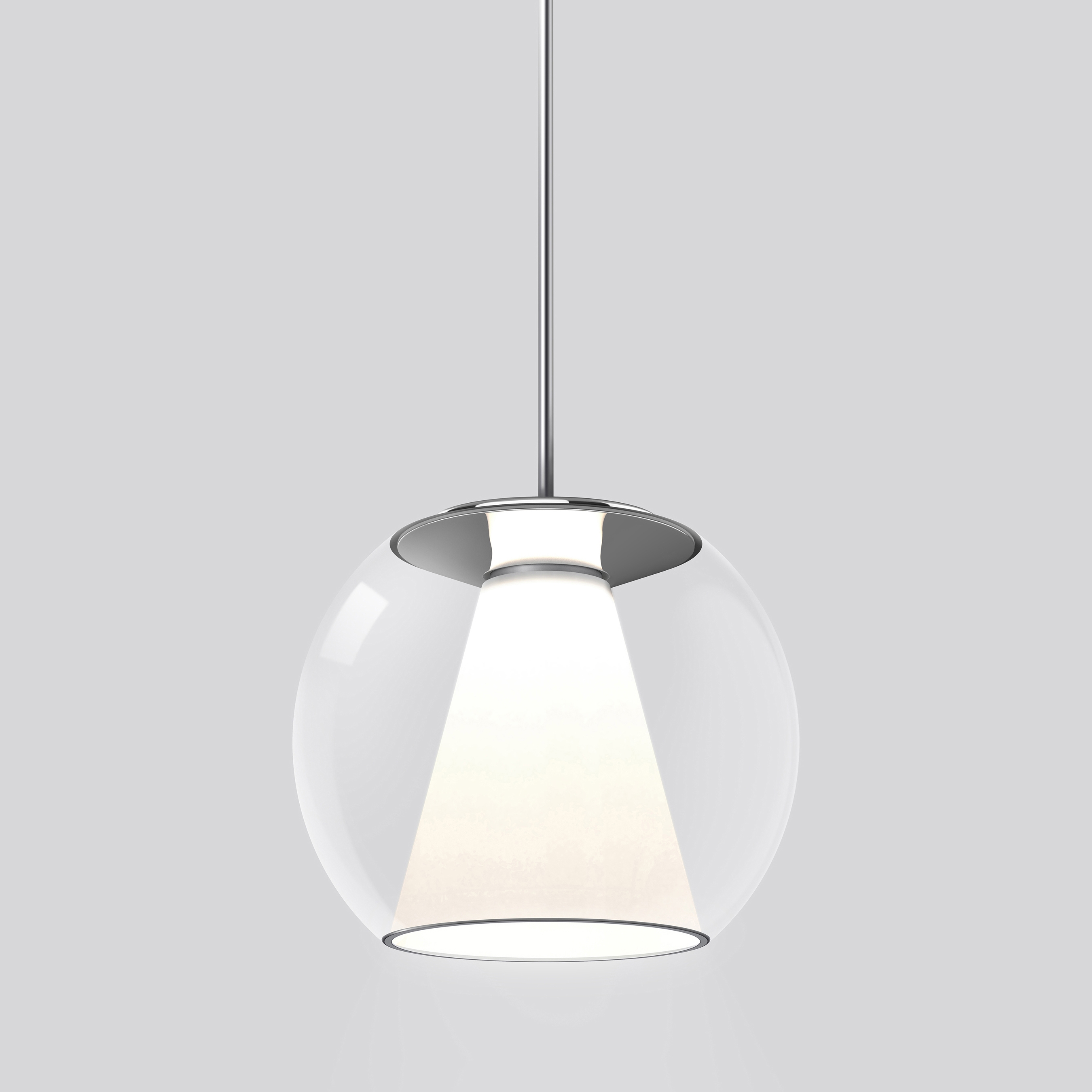 Display product DRAFT Suspension Tube M | Clear from manufacturer serien.lighting