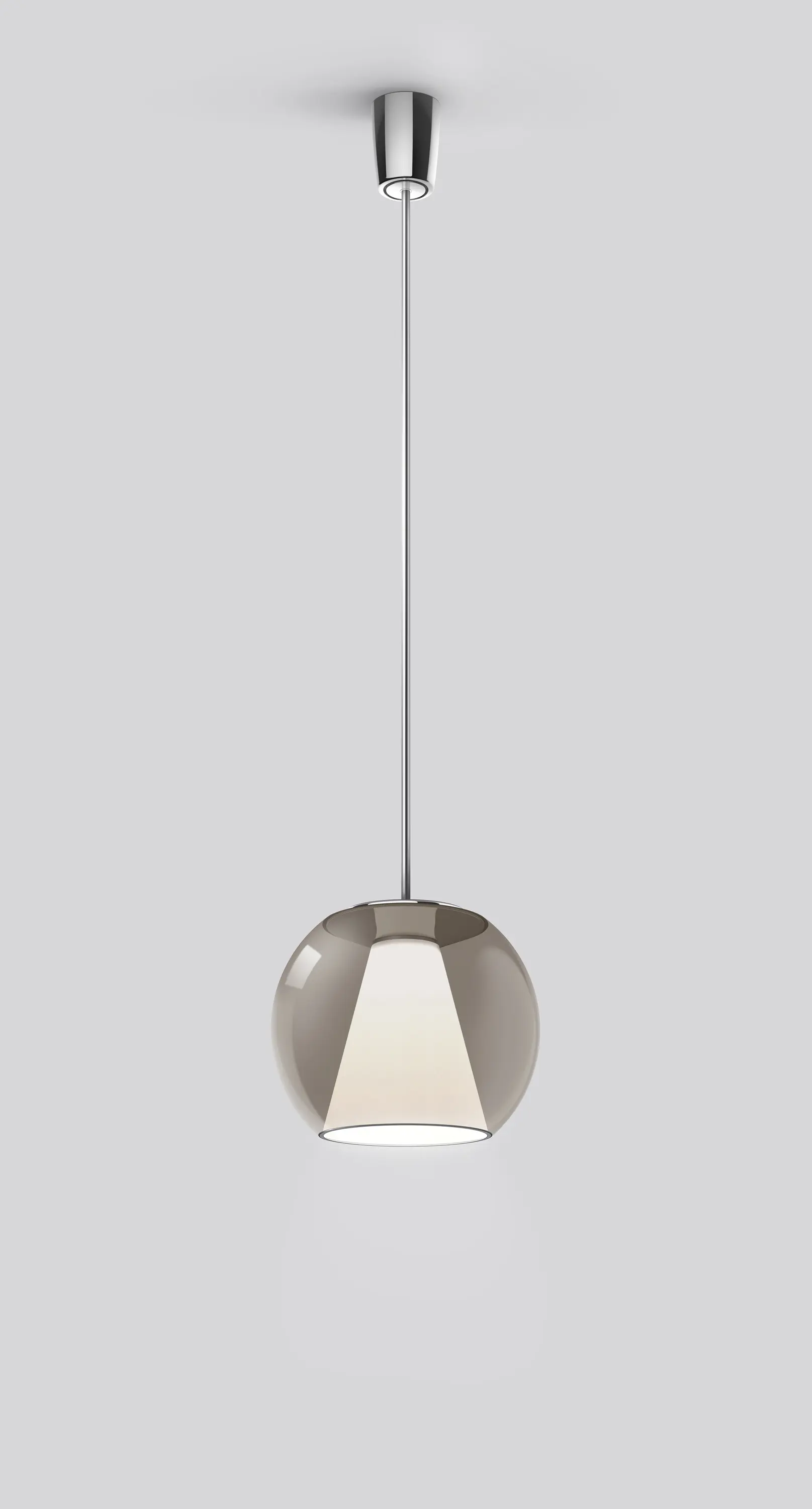 serien.lighting - DRAFT Suspension Tube S | Brown