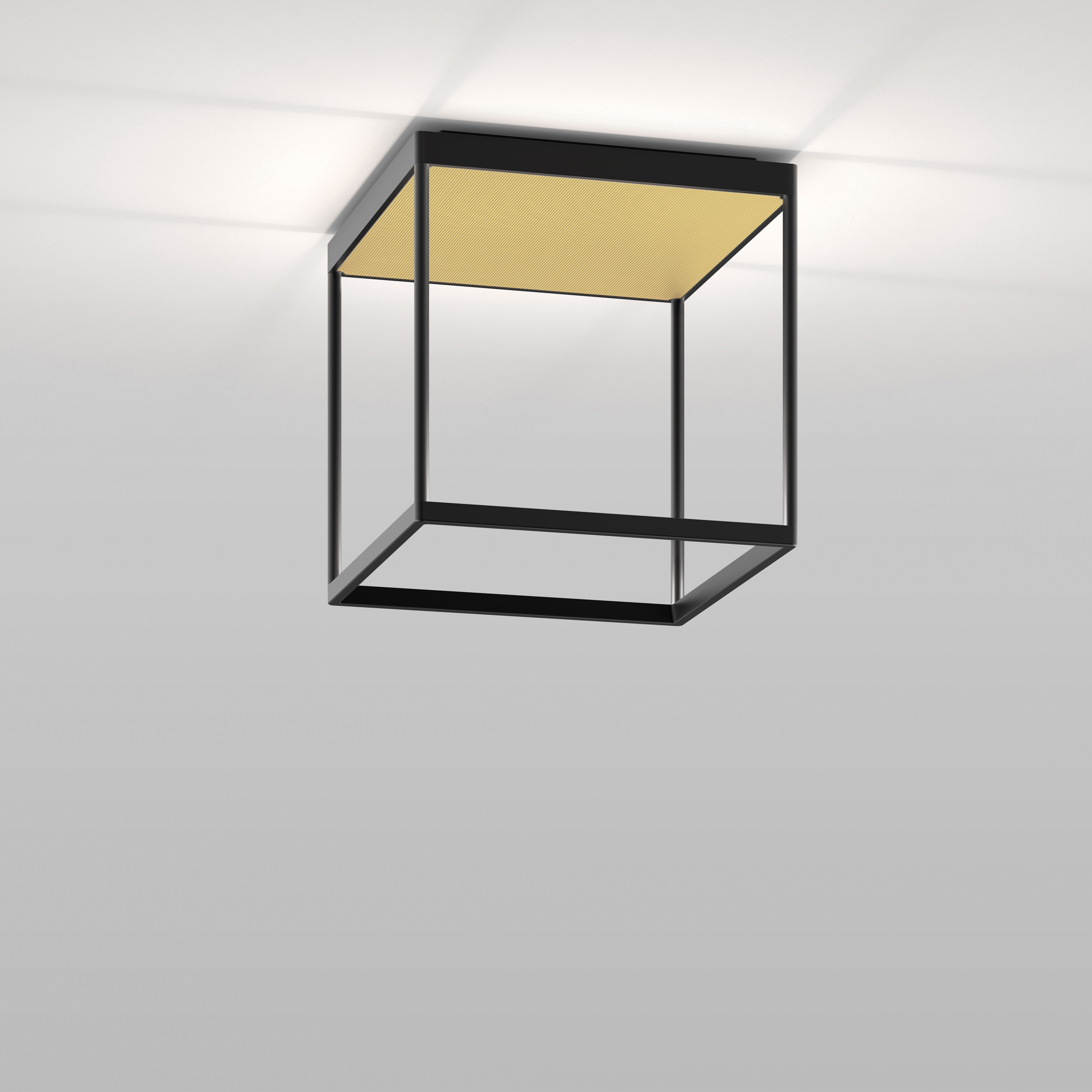REFLEX² M 300 black | pyramid structure gold