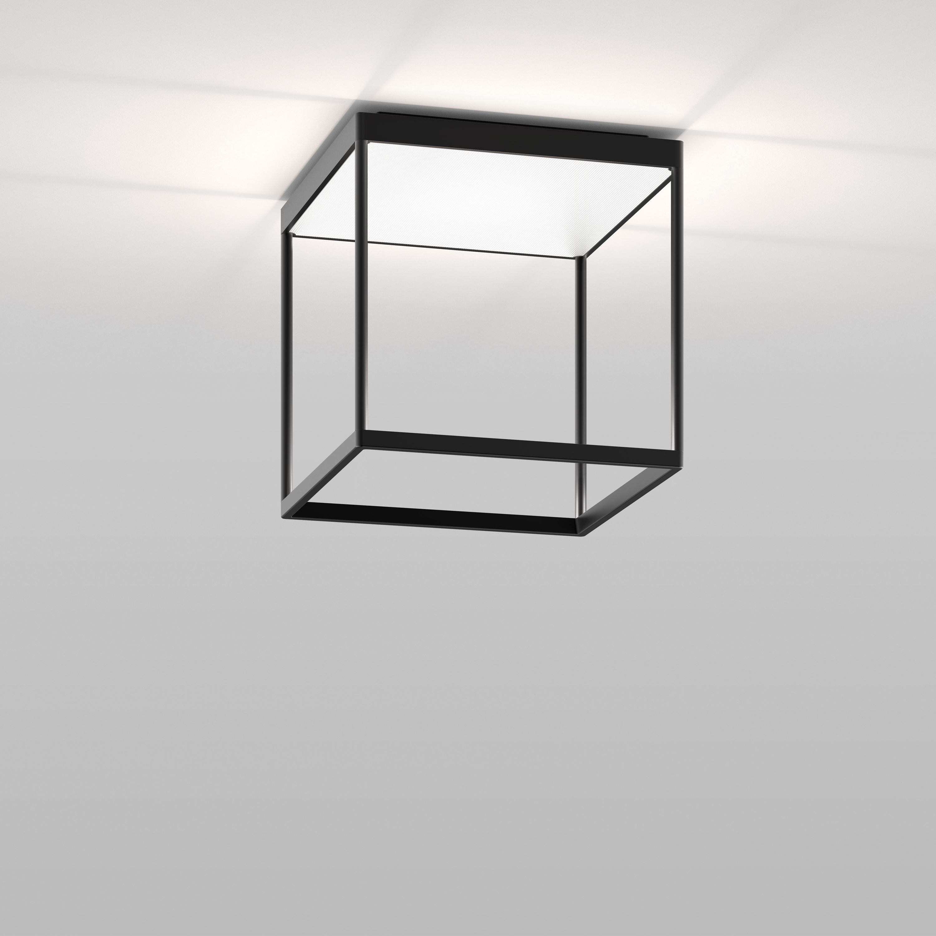 Mostra il prodotto REFLEX² M 300 black | pyramid structure white del produttore serien.lighting
