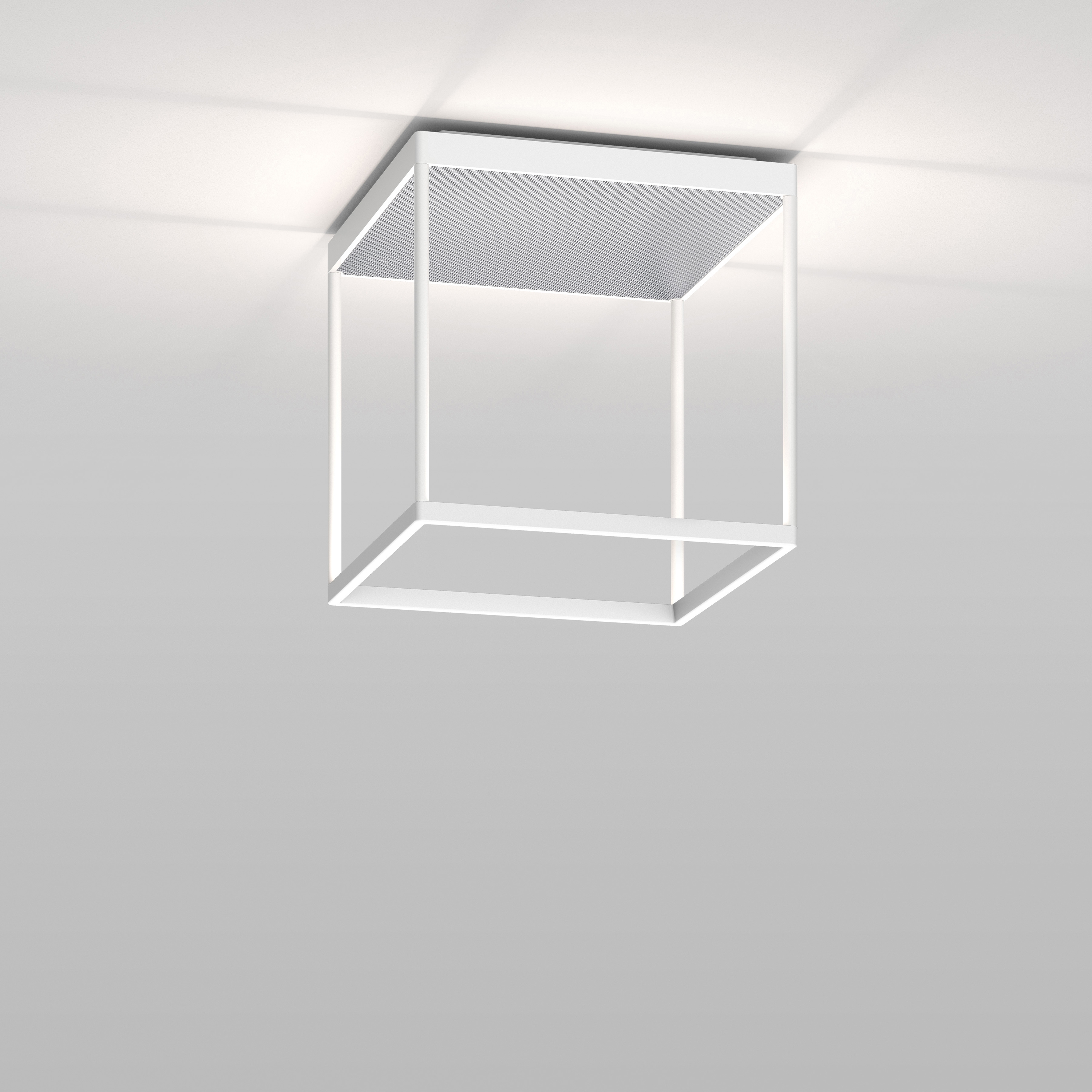 REFLEX² M 300 white | pyramid structure silver