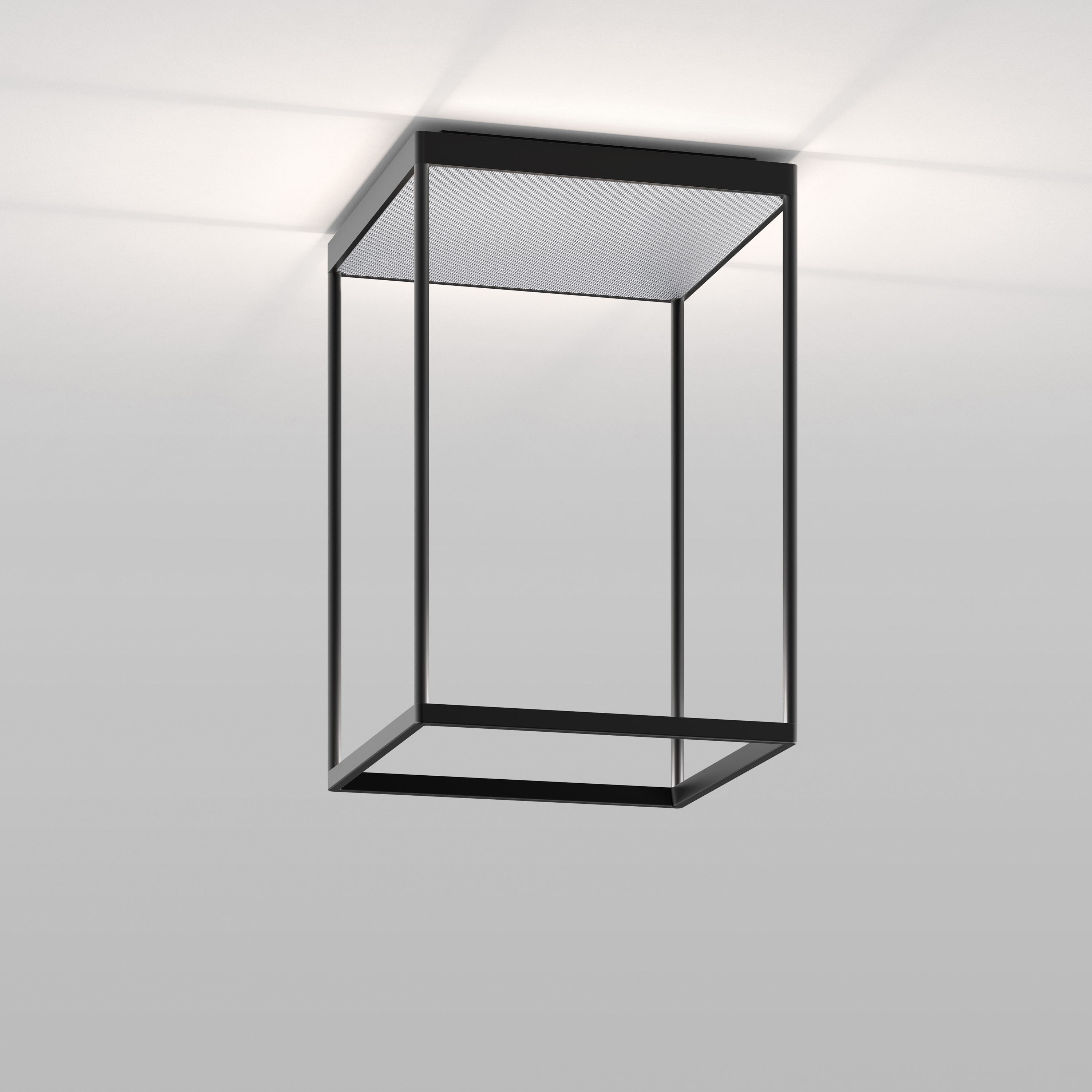 REFLEX² M 450 black | pyramid structure silver