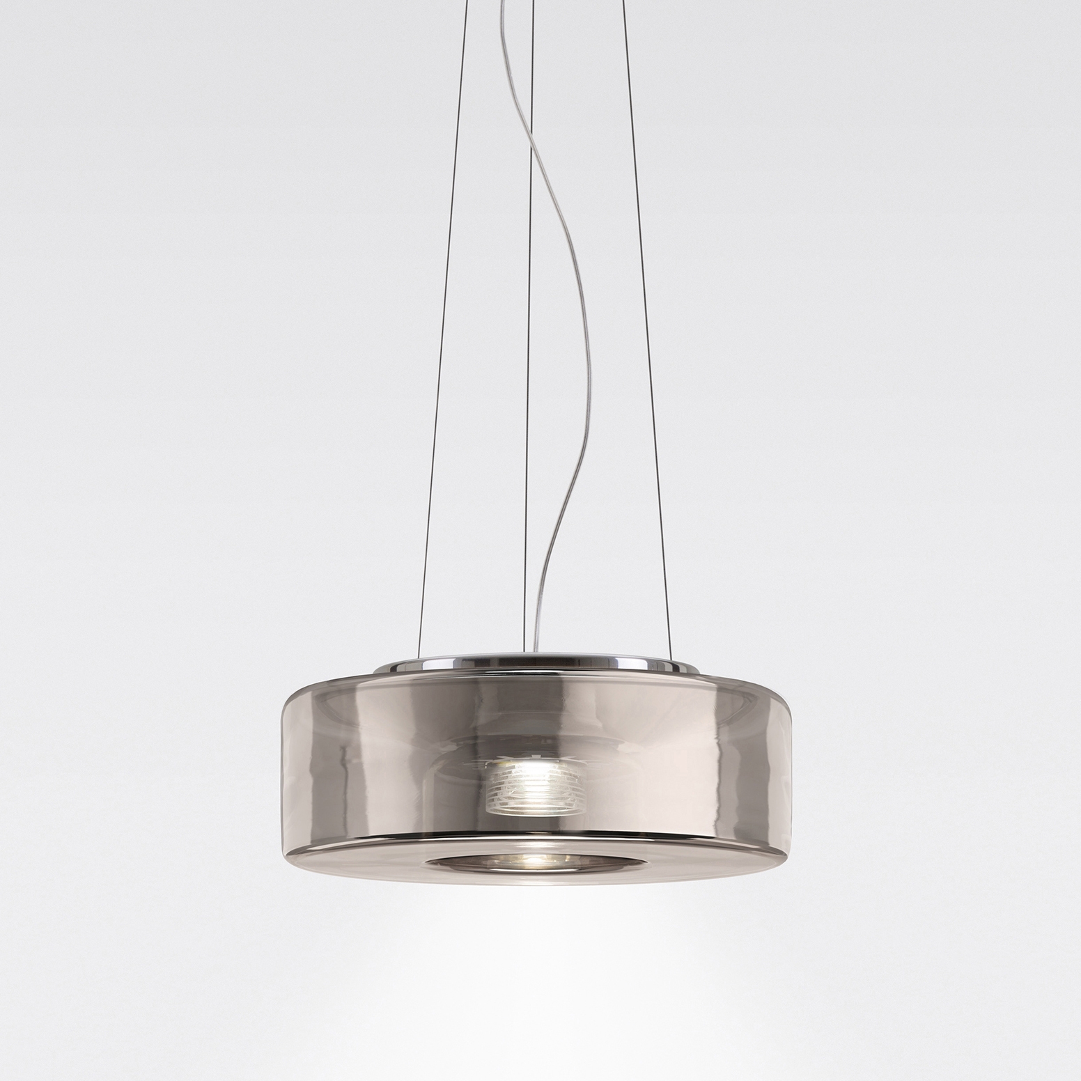 Mostrar el producto CURLING Suspension Rope | shade glass new silver del fabricante serien.lighting