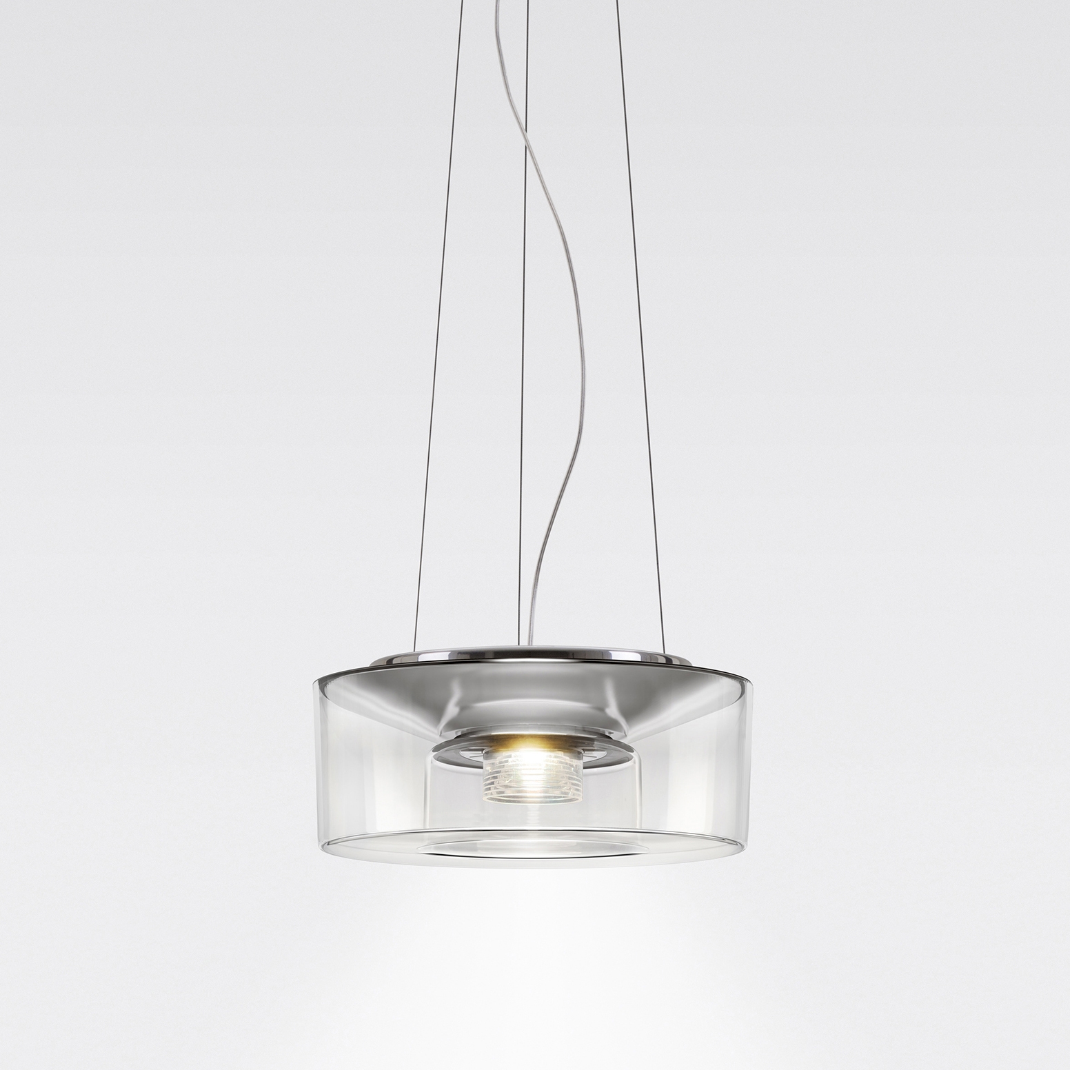 Afficher le produit CURLING Suspension Rope | shade acrylic glass du fabricant serien.lighting