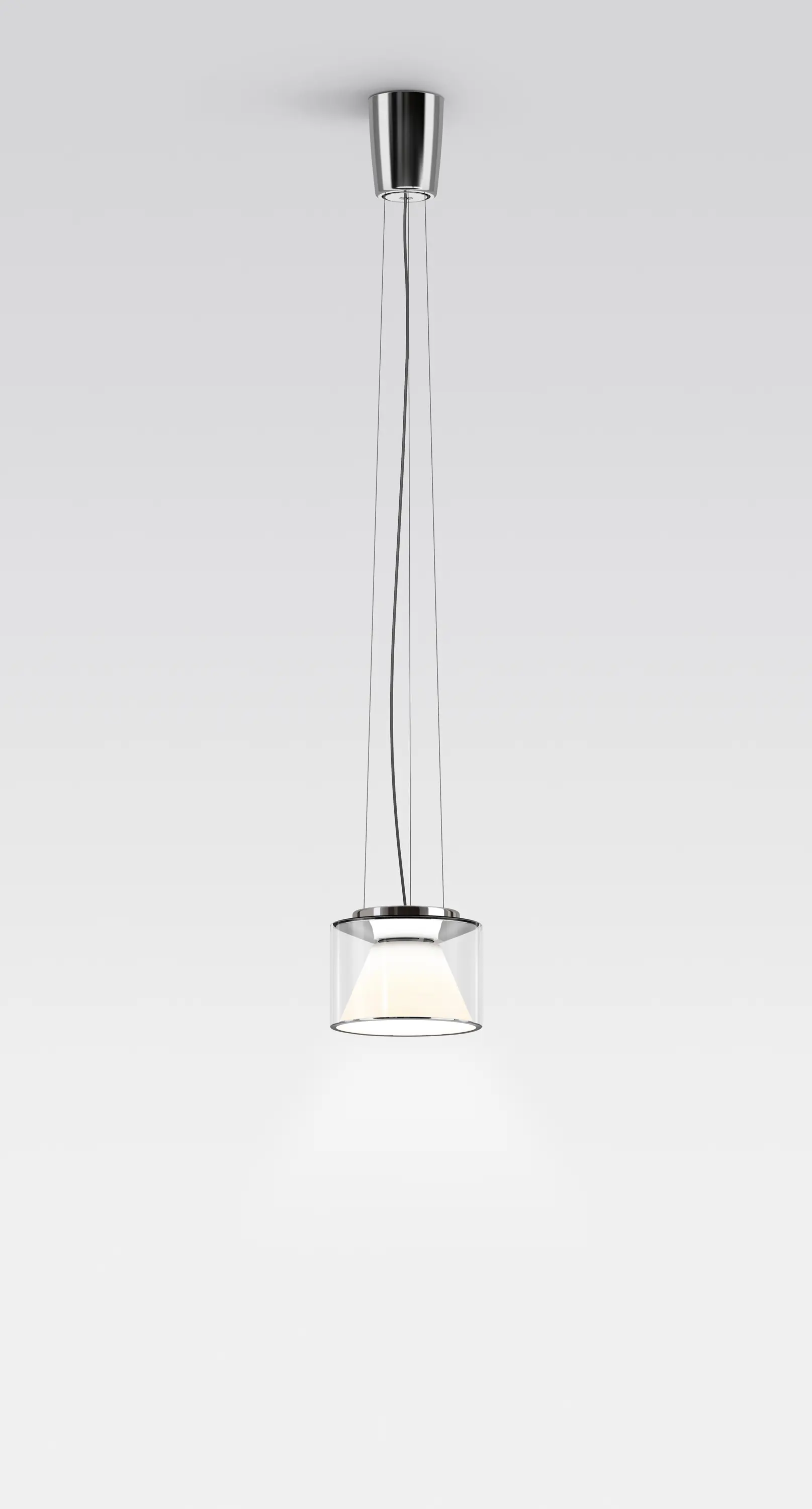 serien.lighting - DRUM Suspension Rope S | short