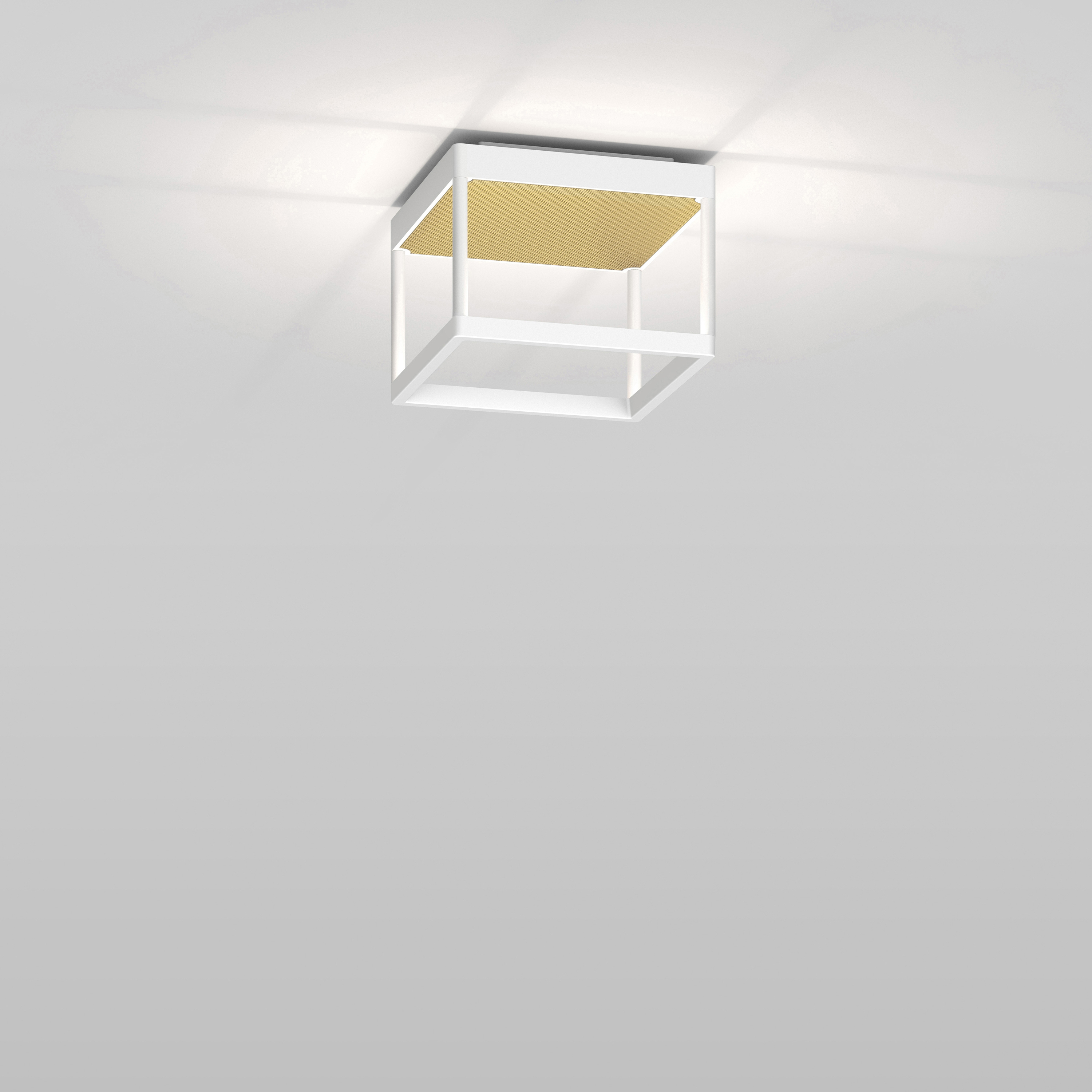 REFLEX² S 150 white | pyramid structure gold