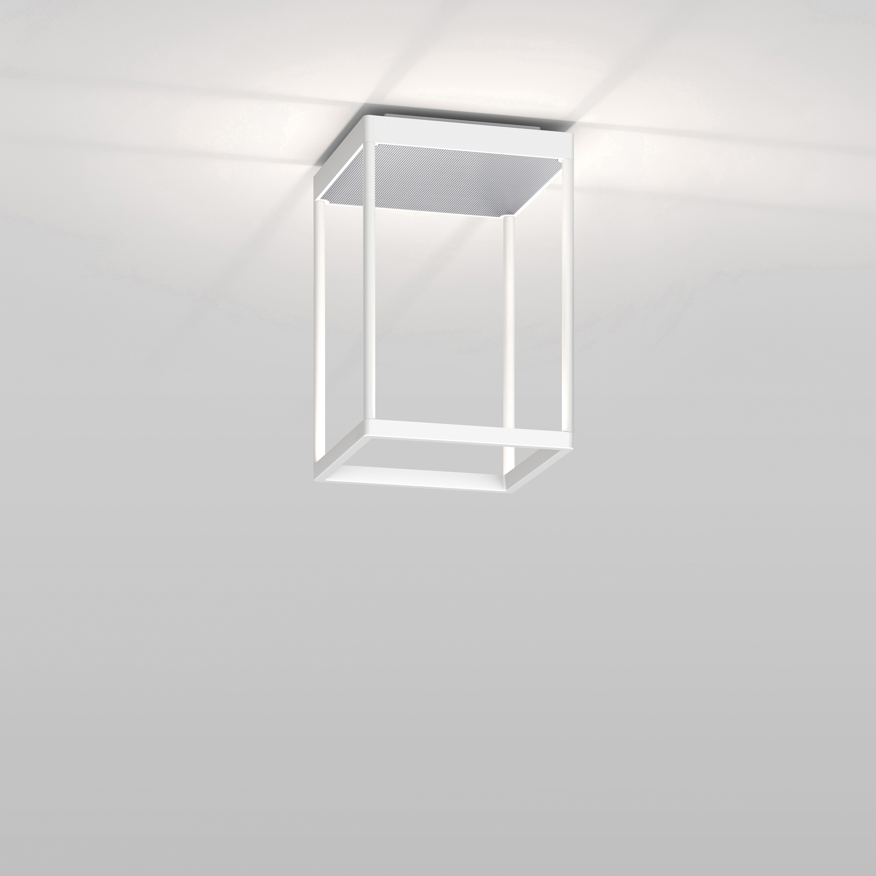REFLEX² S 300 white | pyramid structure silver