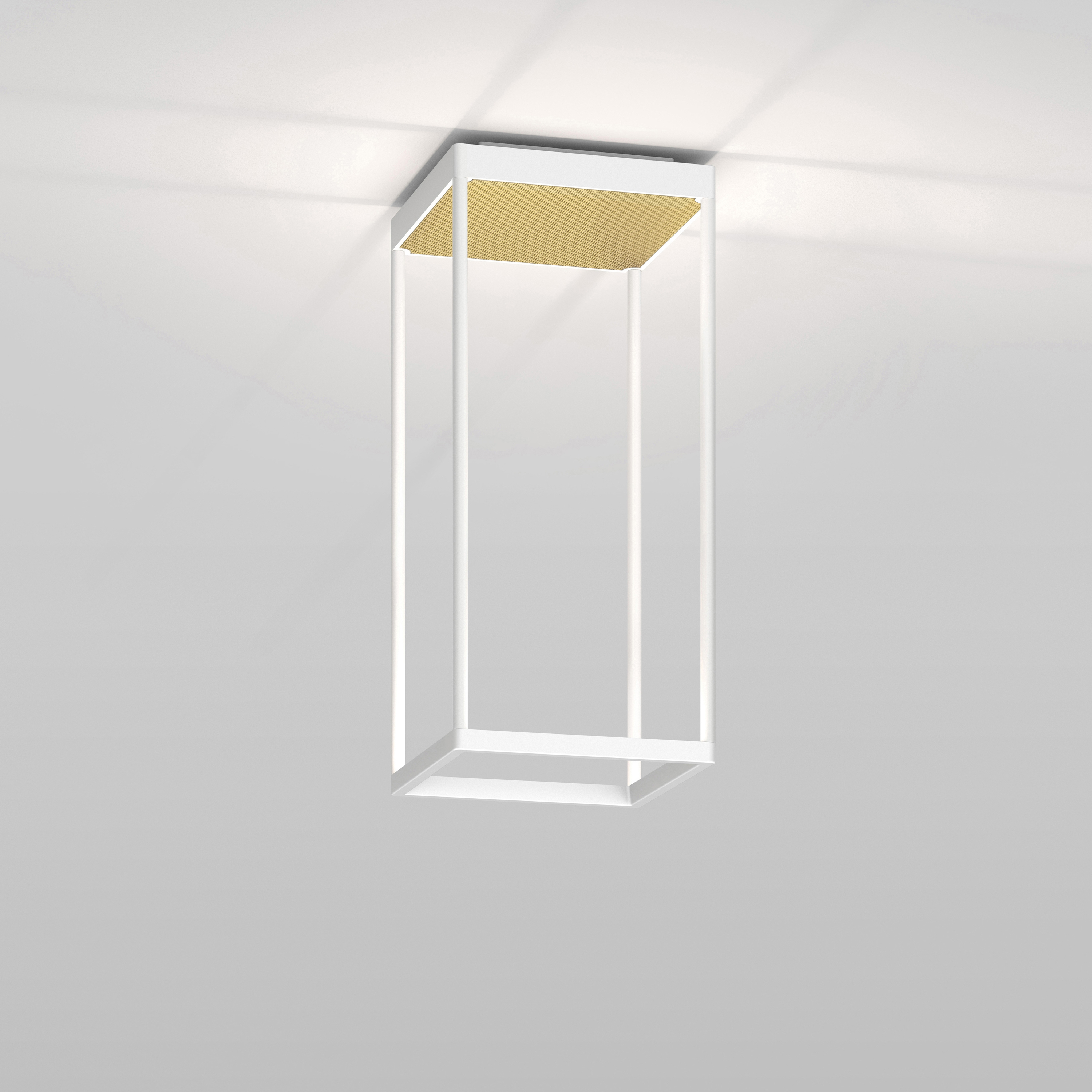 Produkt REFLEX² S 450 weiß | Pyramidenstruktur gold des Herstellers serien.lighting anzeigen