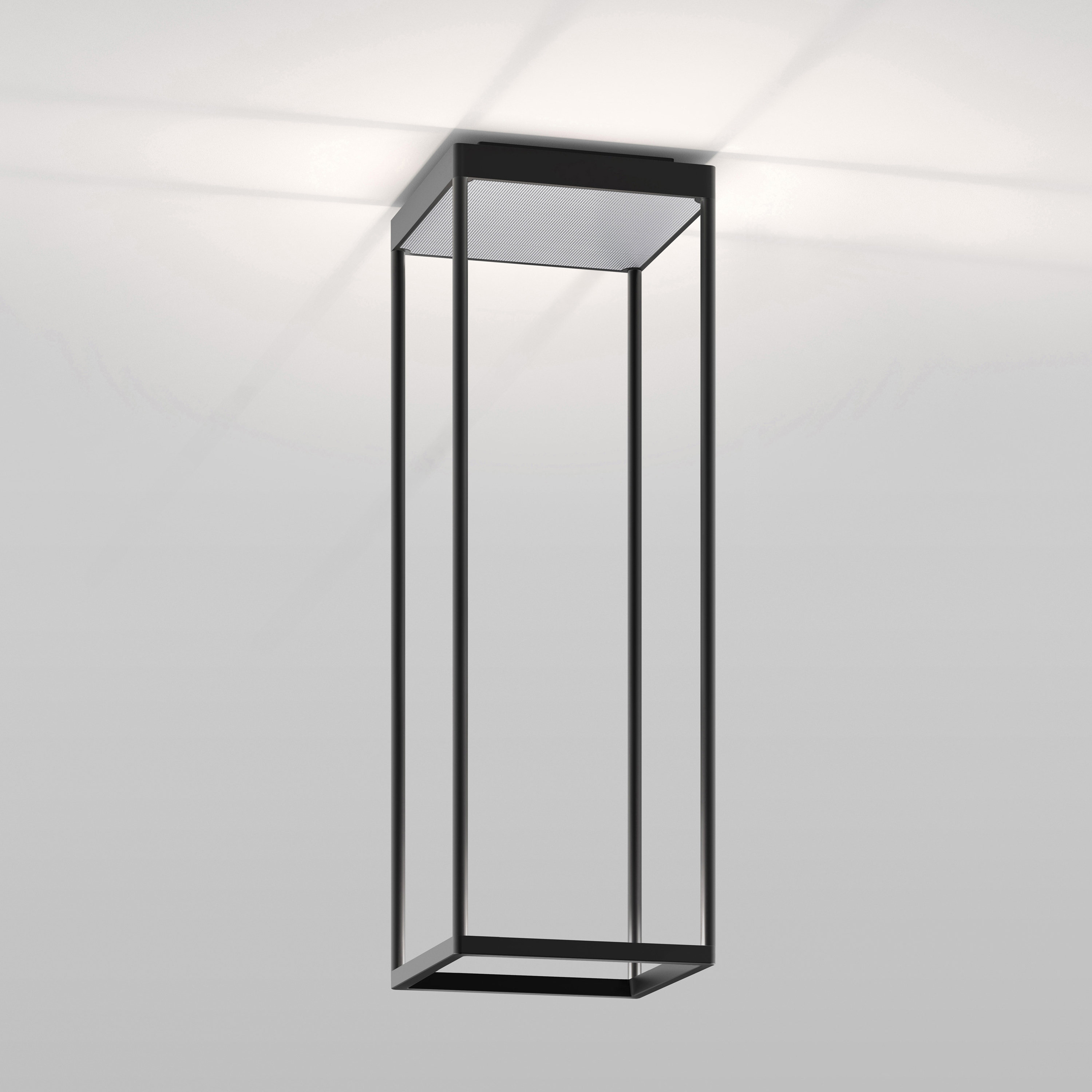 REFLEX² S 600 black | pyramid structure silver