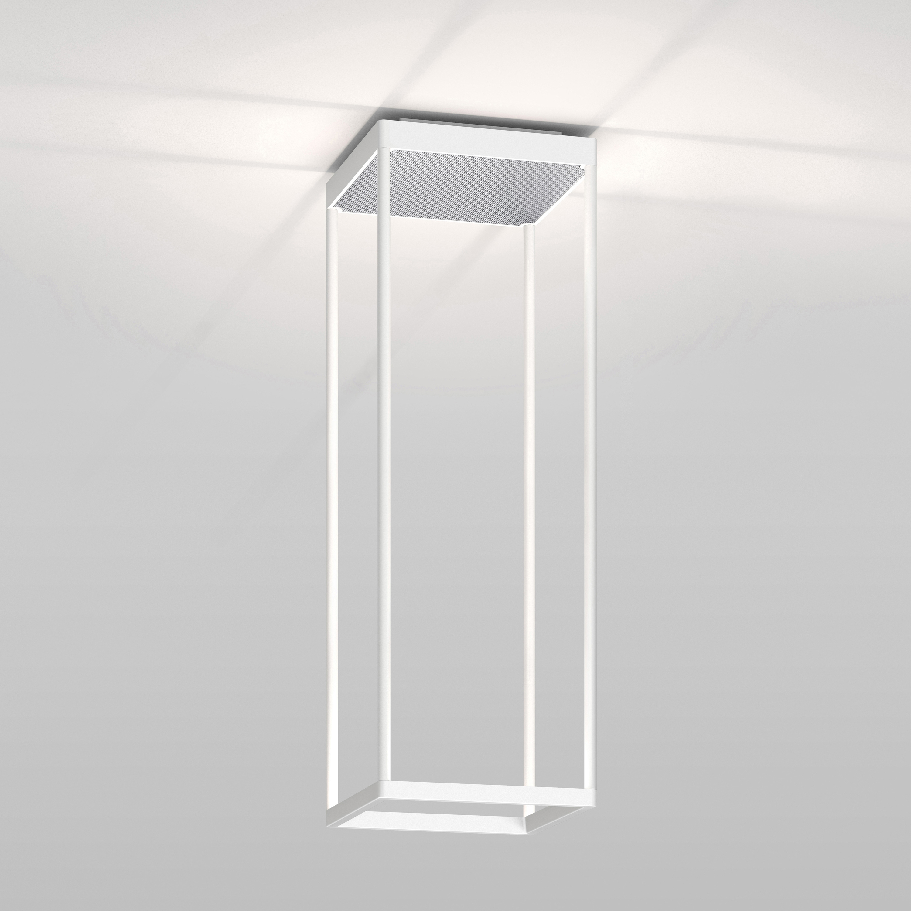 REFLEX² S 600 white | pyramid structure silver