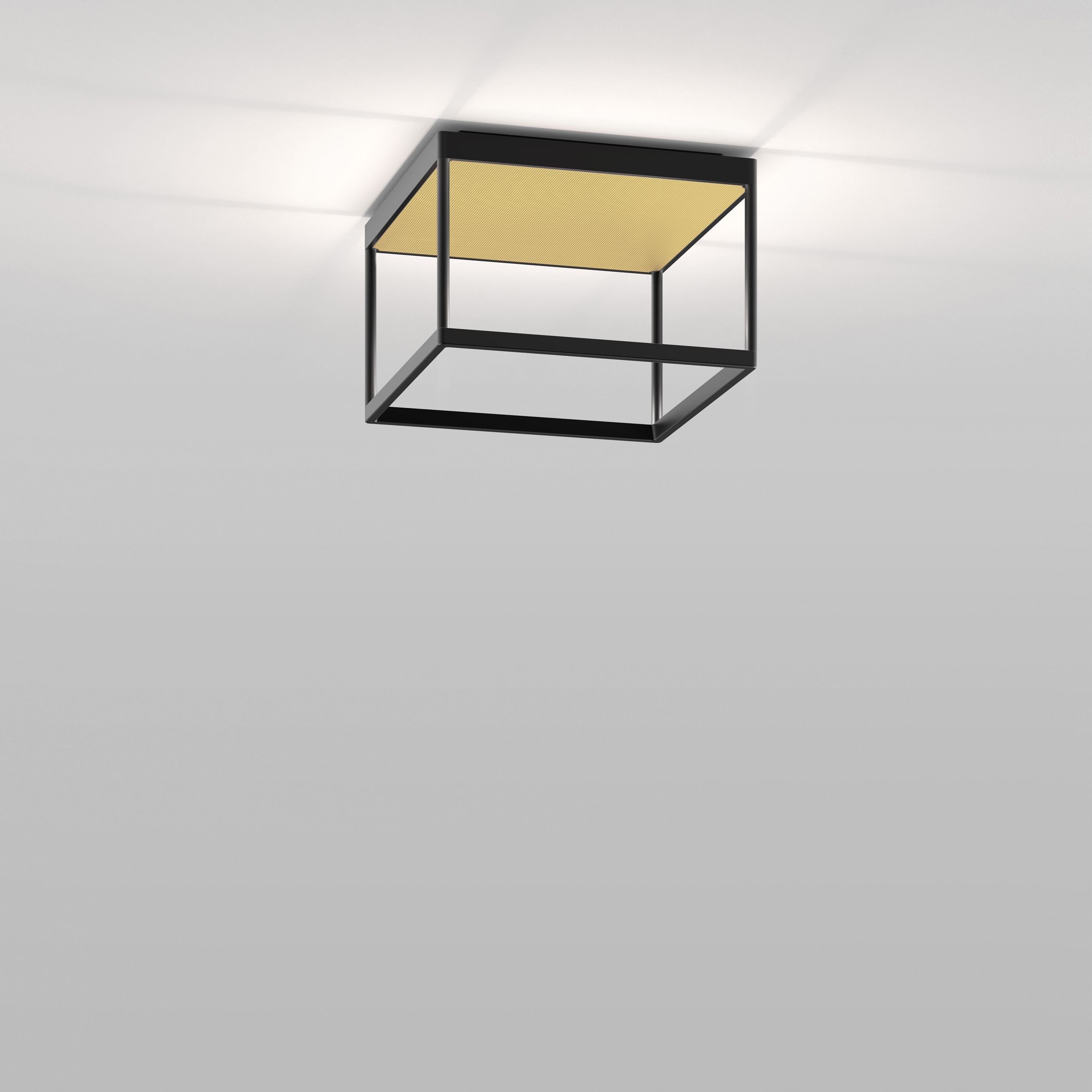 REFLEX² M 200 black | pyramid structure gold