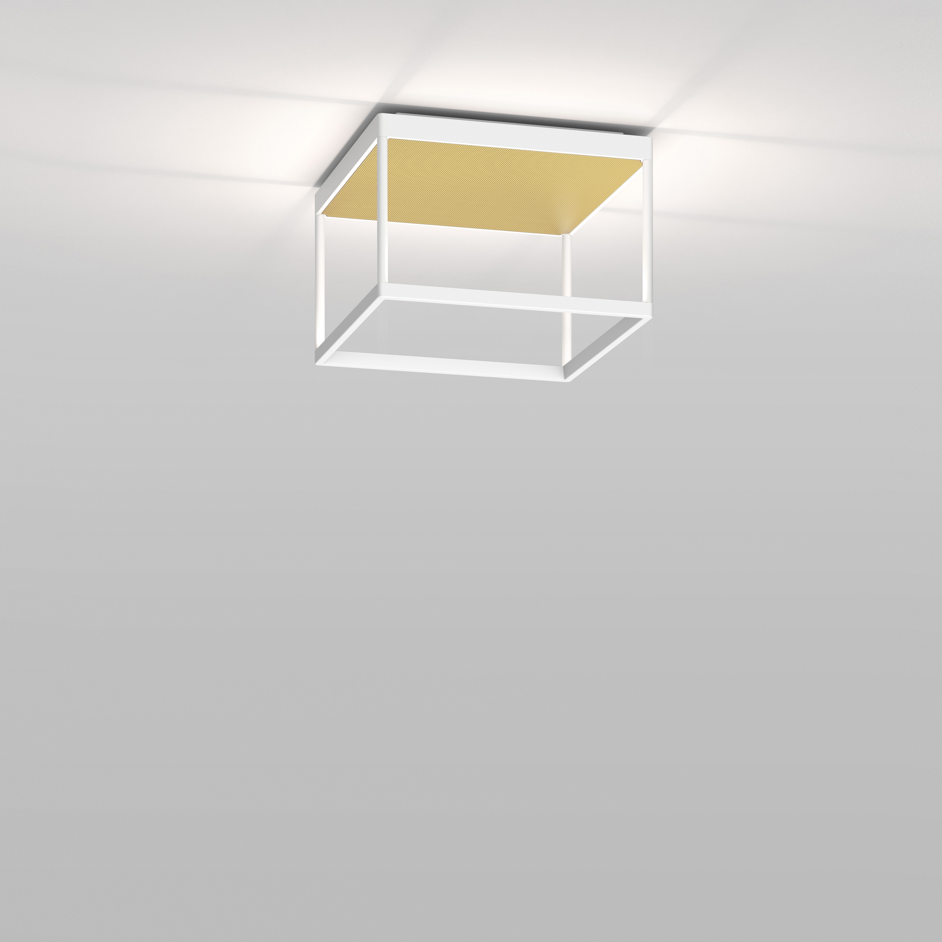 Mostra il prodotto REFLEX² M 200 white | pyramid structure gold del produttore serien.lighting
