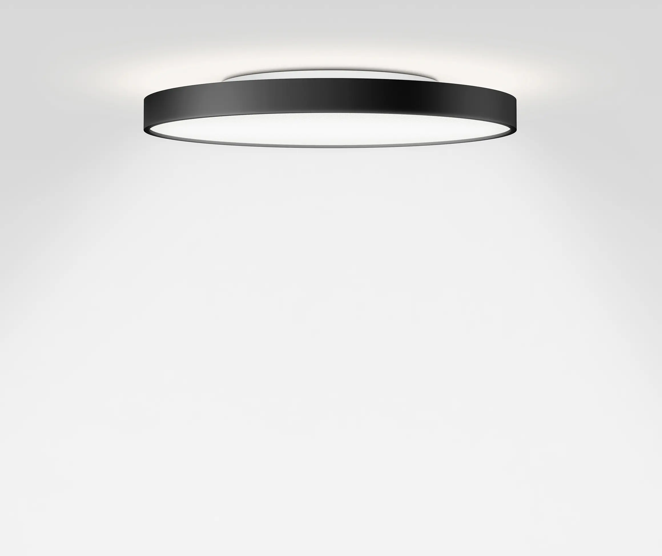 serien.lighting - SLICE² PI Ceiling L | schwarz