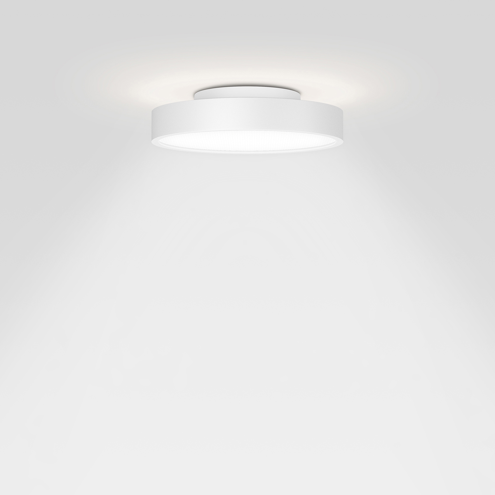 Display product SLICE² PI Ceiling S | white from manufacturer serien.lighting