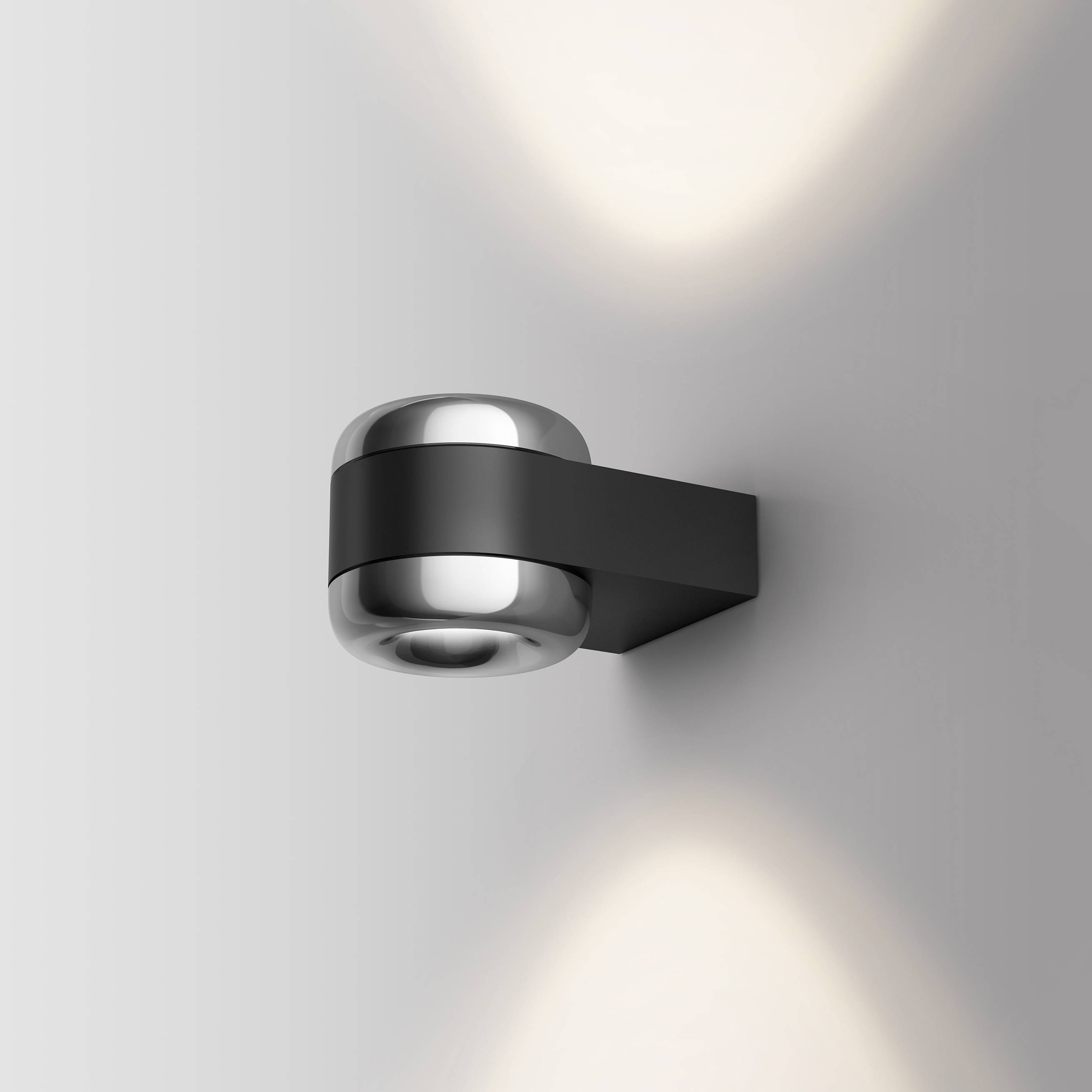 CAVITY Wall | black/aluminum gloss finish