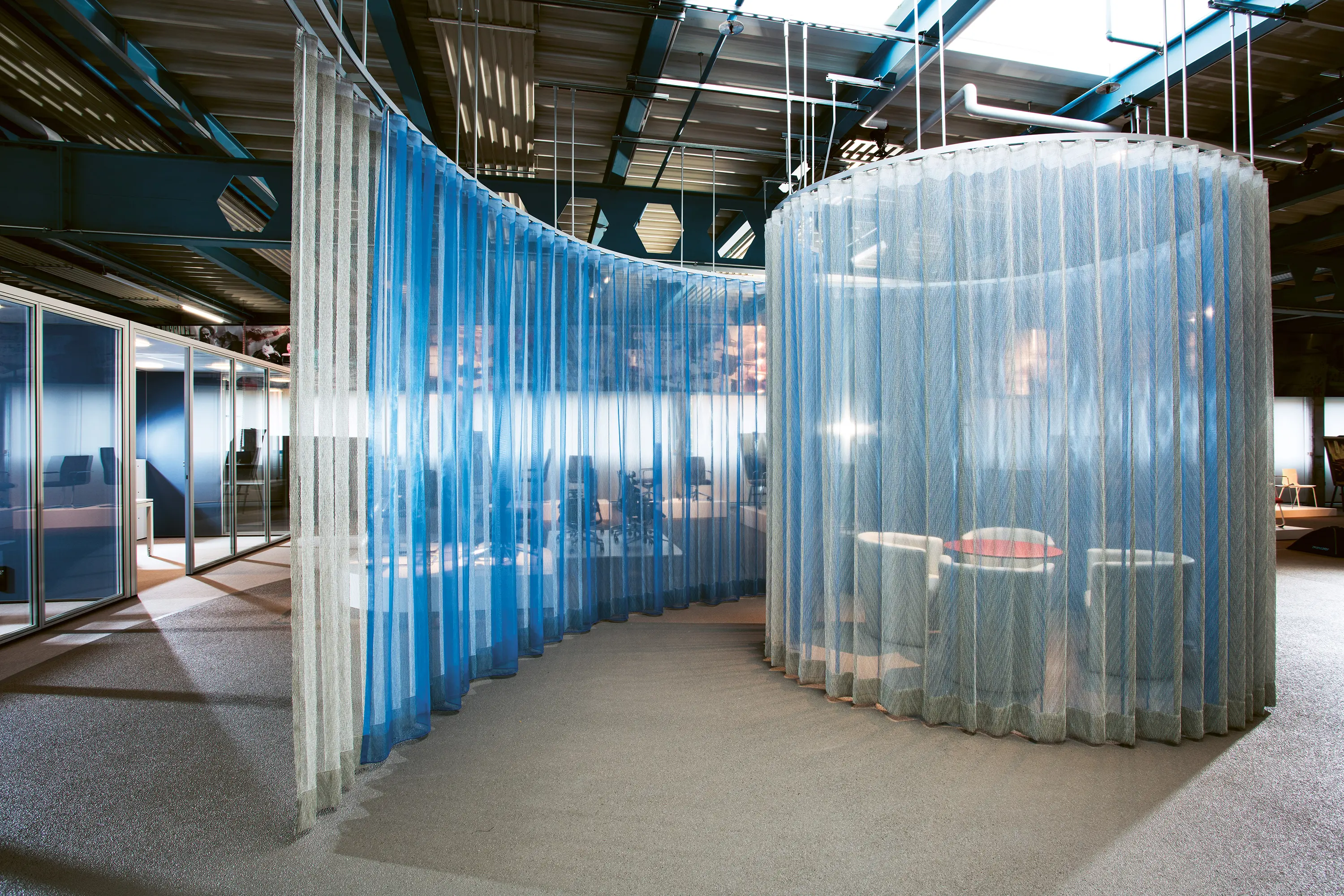 Silent Gliss - Room Divider / Cubicle Track System SG 6100