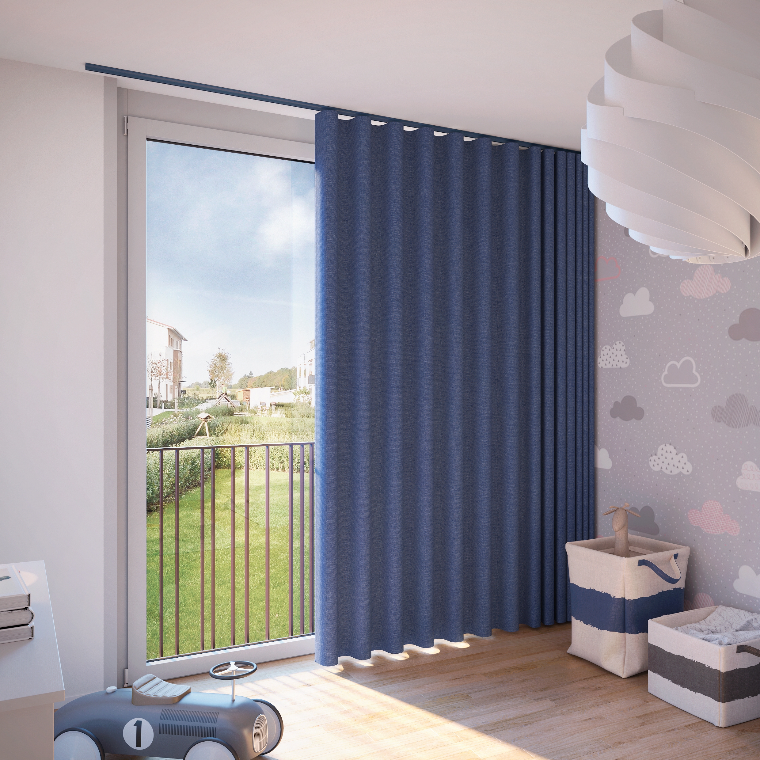 Display product Silent Gliss Hand Operated Curtain Track System from manufacturer Silent Gliss