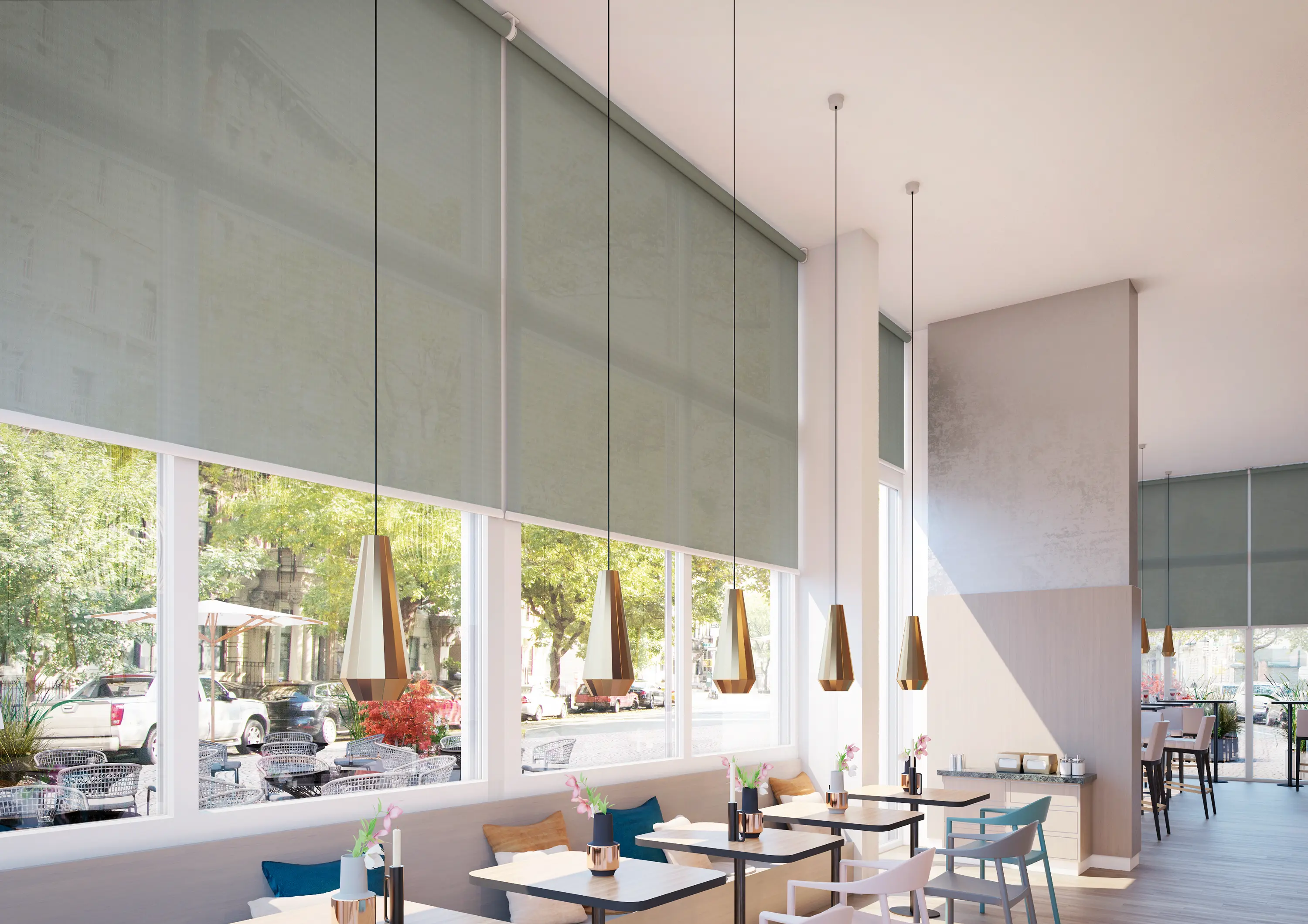 Silent Gliss - Roller Blind System SG 4970