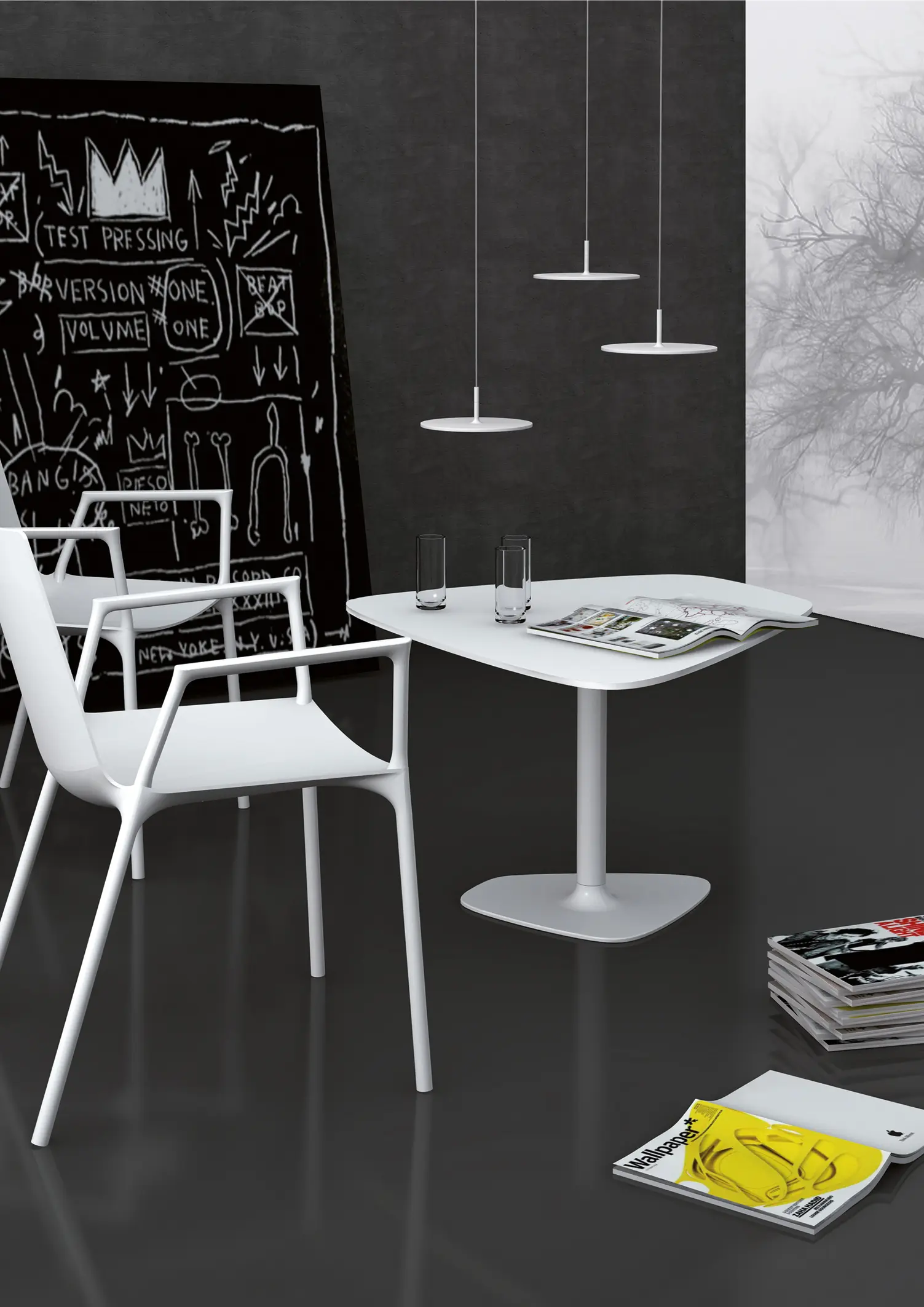 STENG LICHT - Screen Pendant lamp