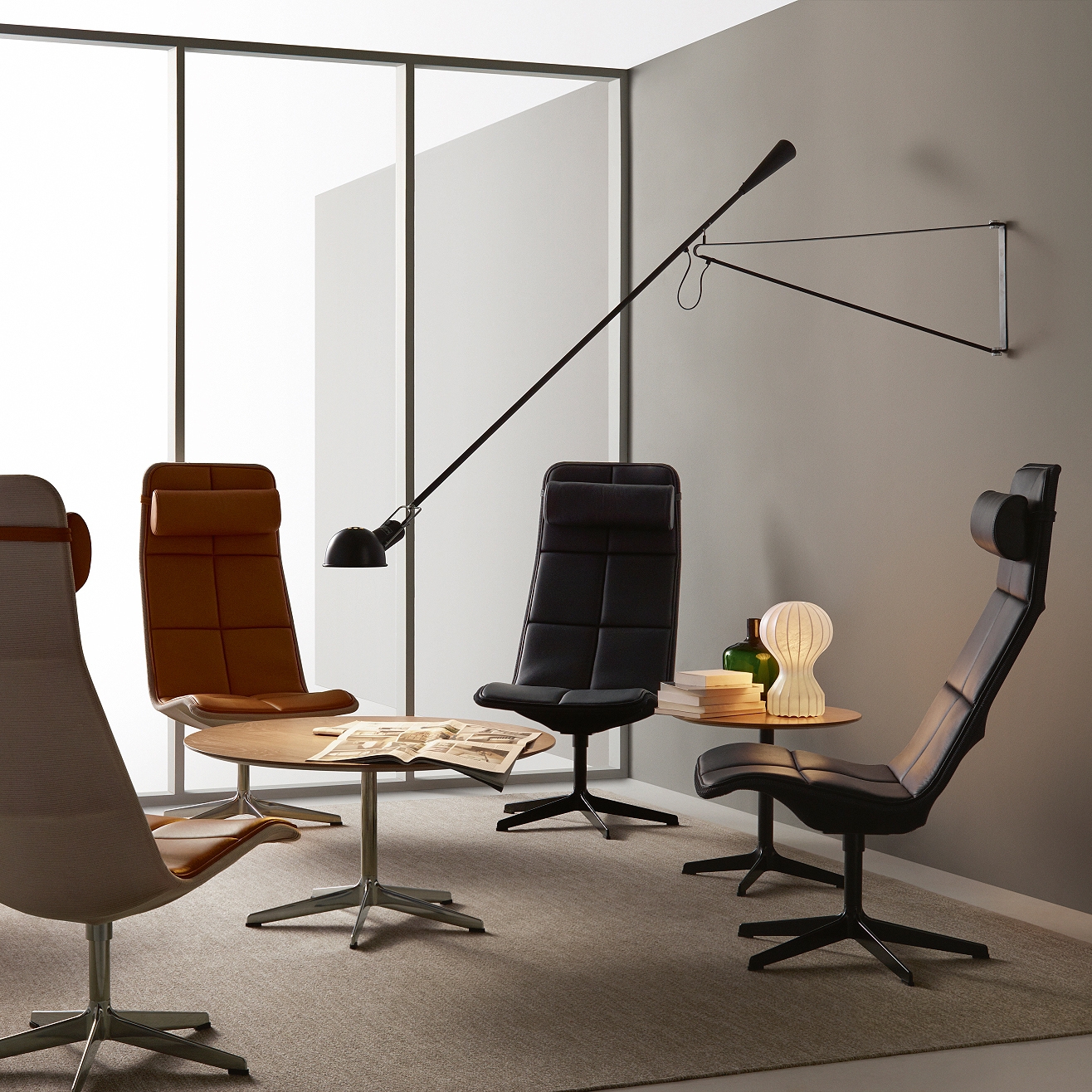 EASY CHAIRS