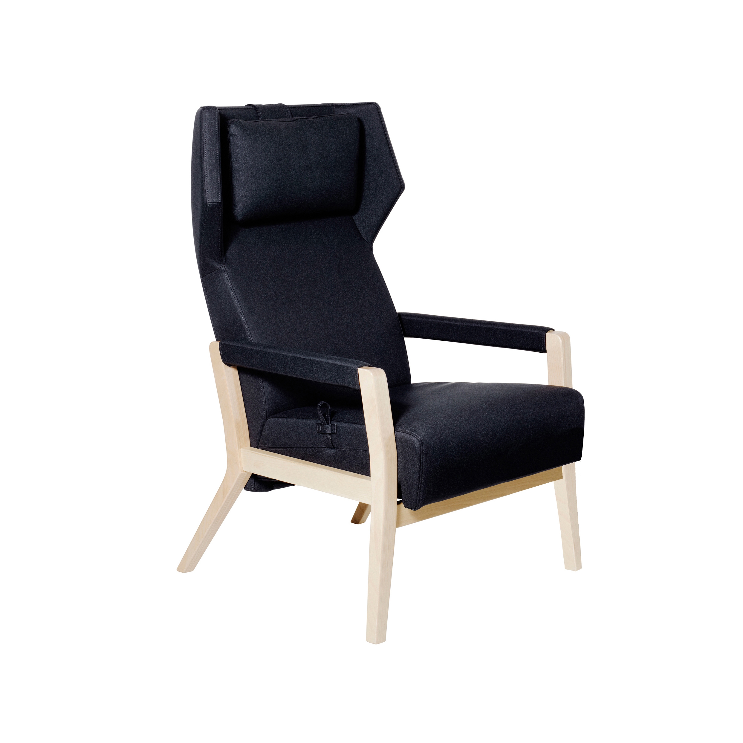 Vertoon produk Select Wood easy chair van vervaardiger Swedese