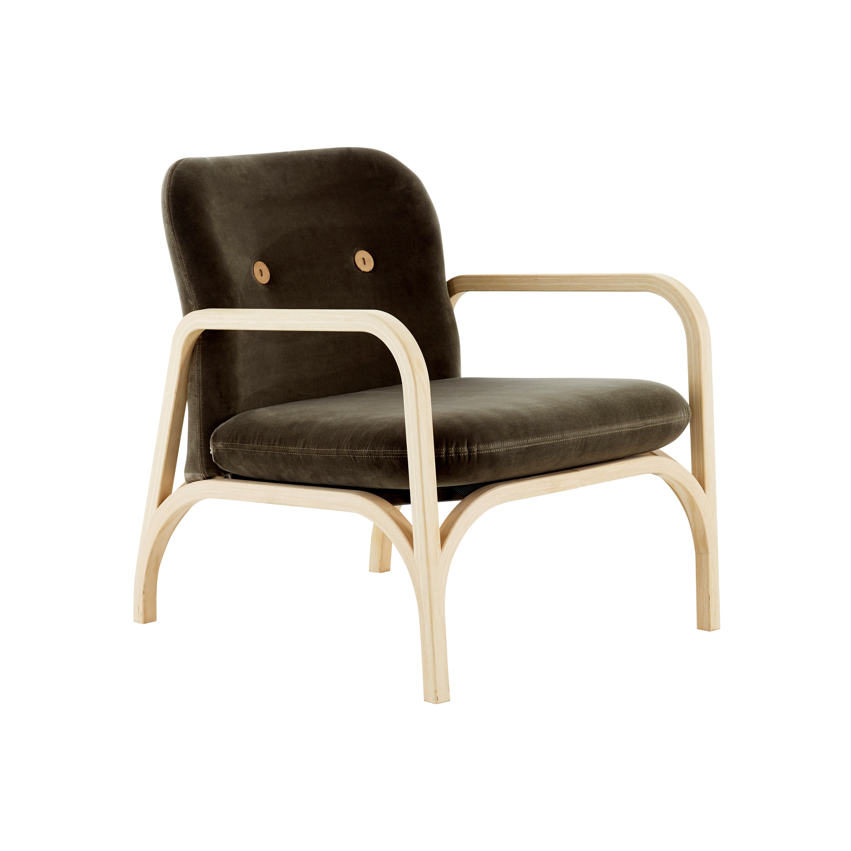 Display product Button easy chair from manufacturer Swedese