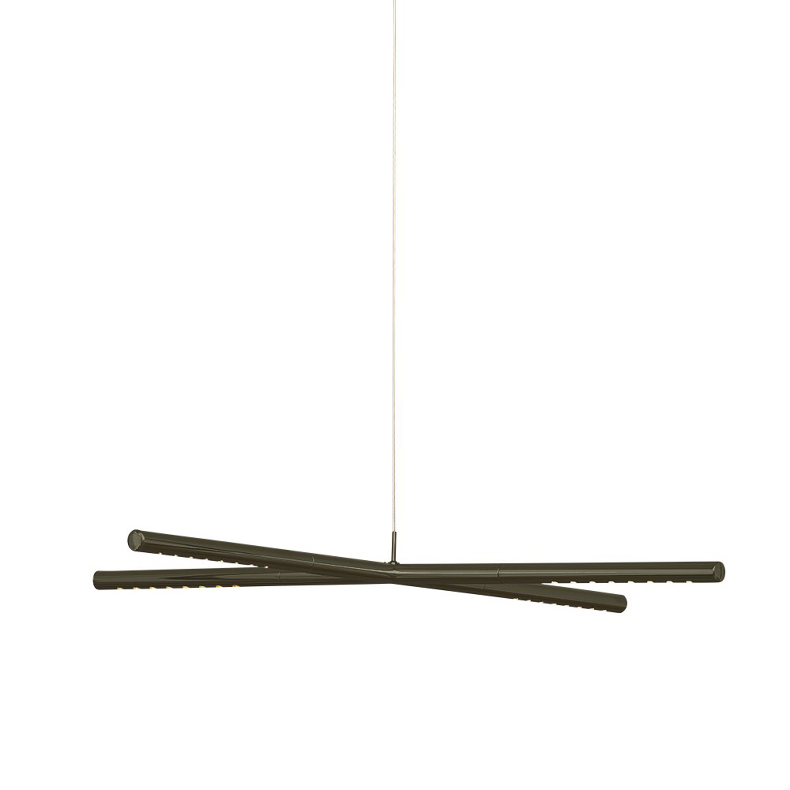 Pendant Lamp LUM X | LUM X smoked chrome
