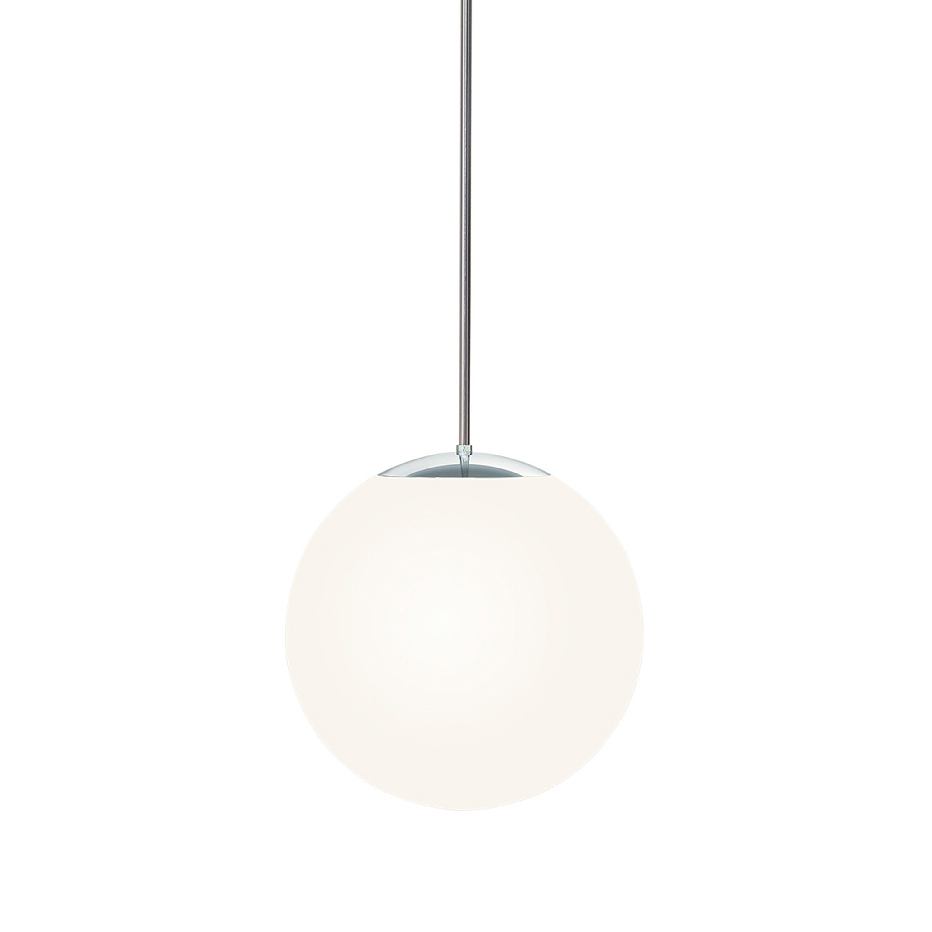 Display product Bauhaus Pendant Lamp with Opal Ball | HL 99 / Chr from manufacturer Tecnolumen