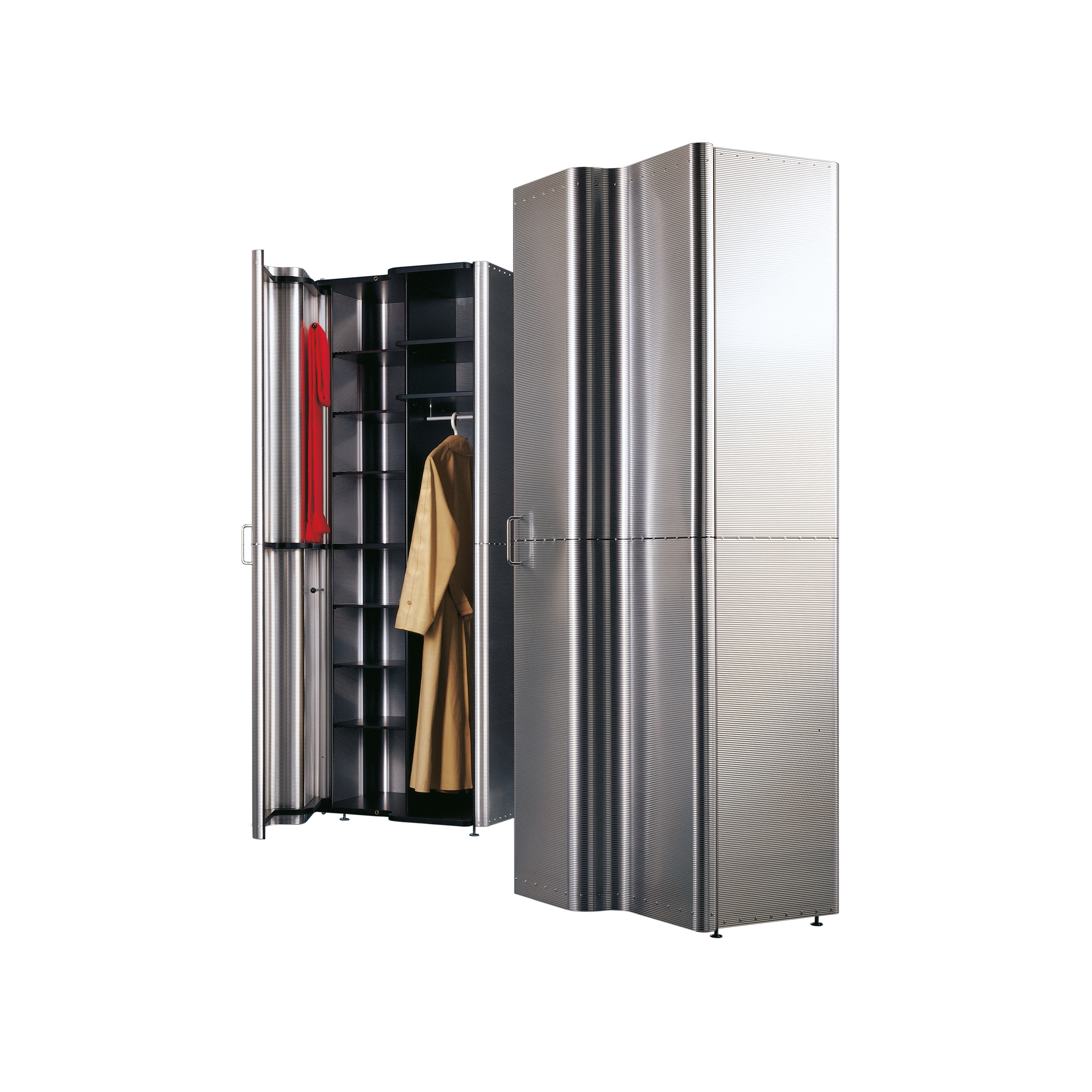 Mostra il prodotto Aluminium-Schrank 380 del produttore Thut Möbel