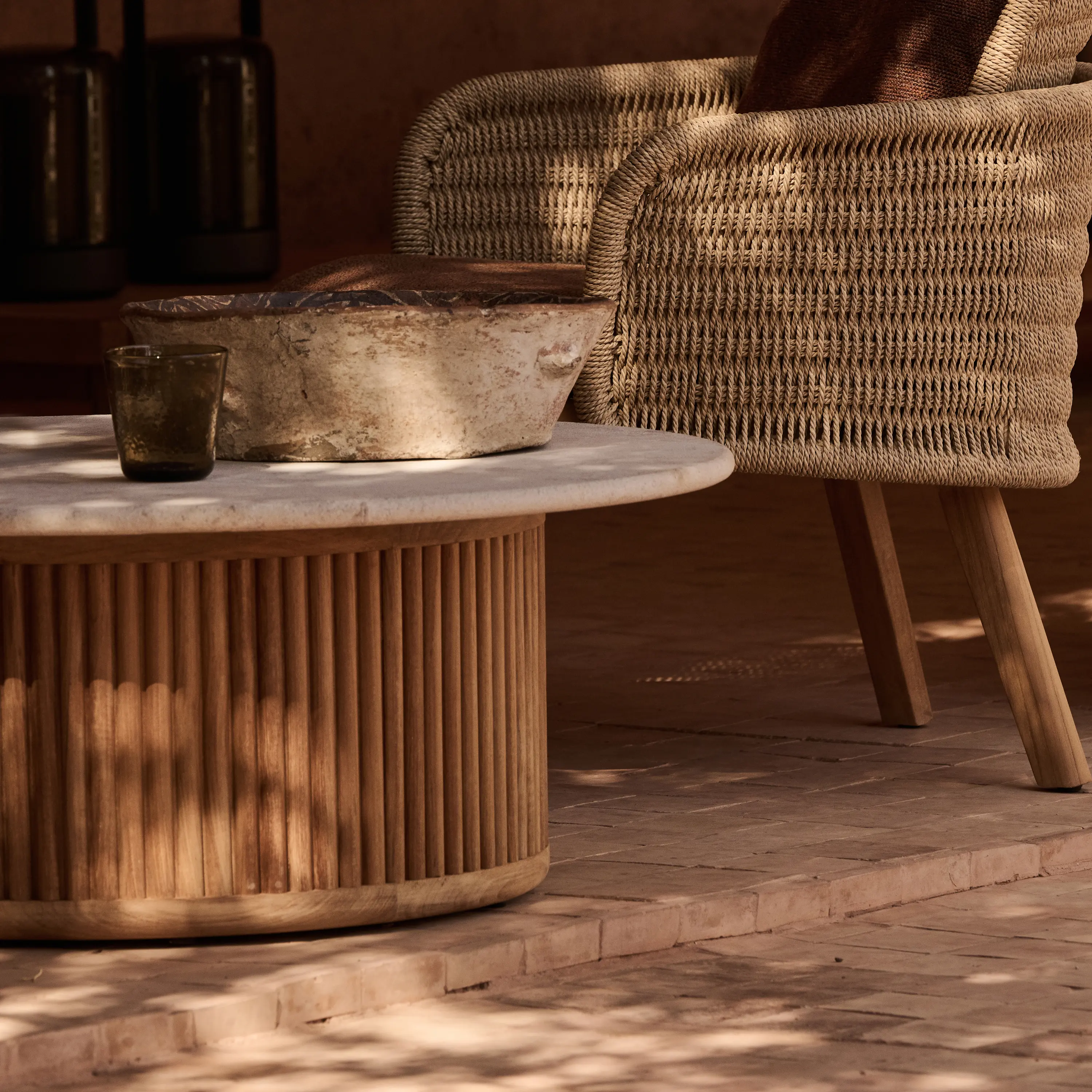 Tribù - Otto table à manger dia 148cm H75cm