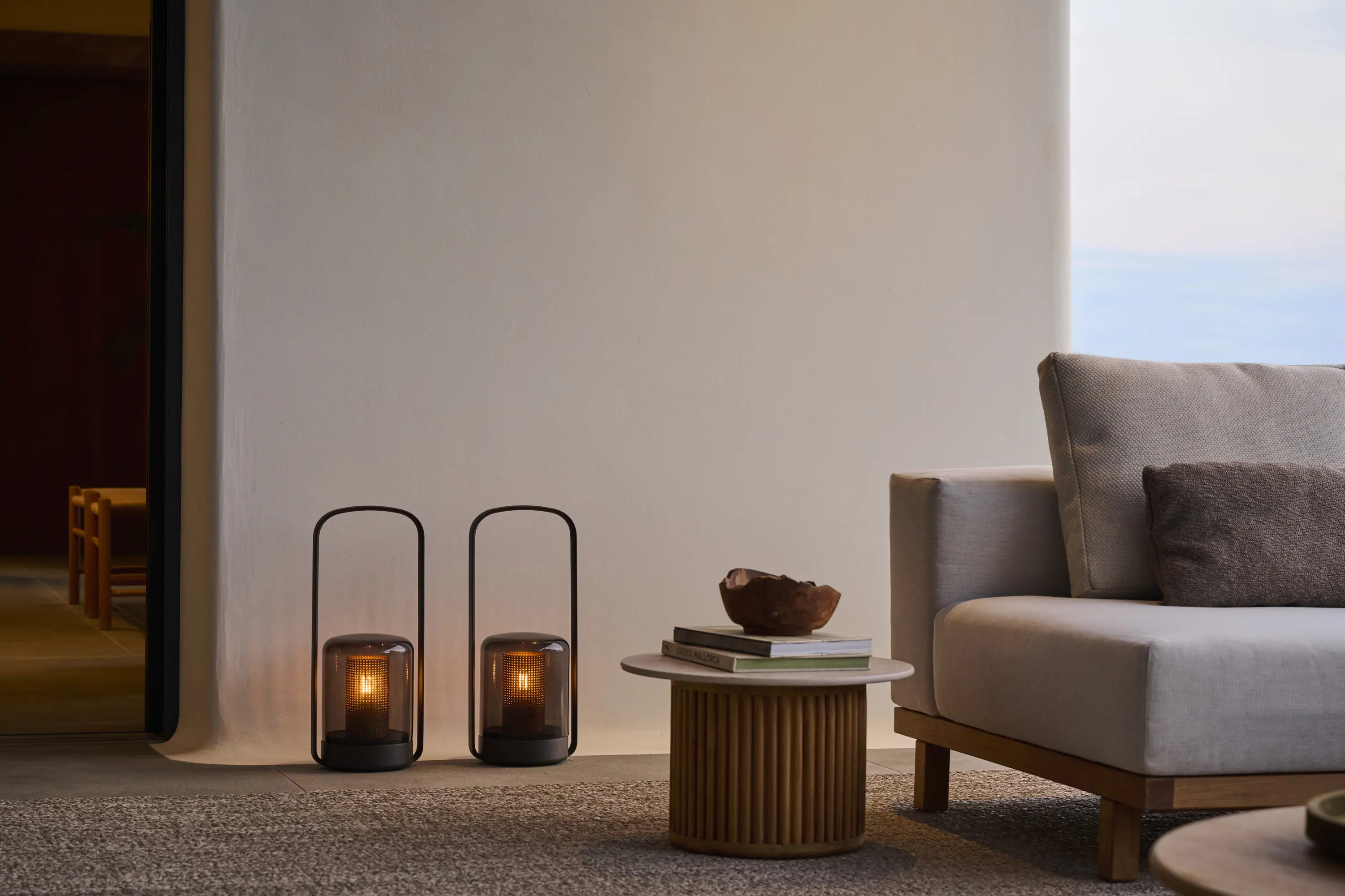 Tribù - Mare table d'appoint 32h 40/50 cm