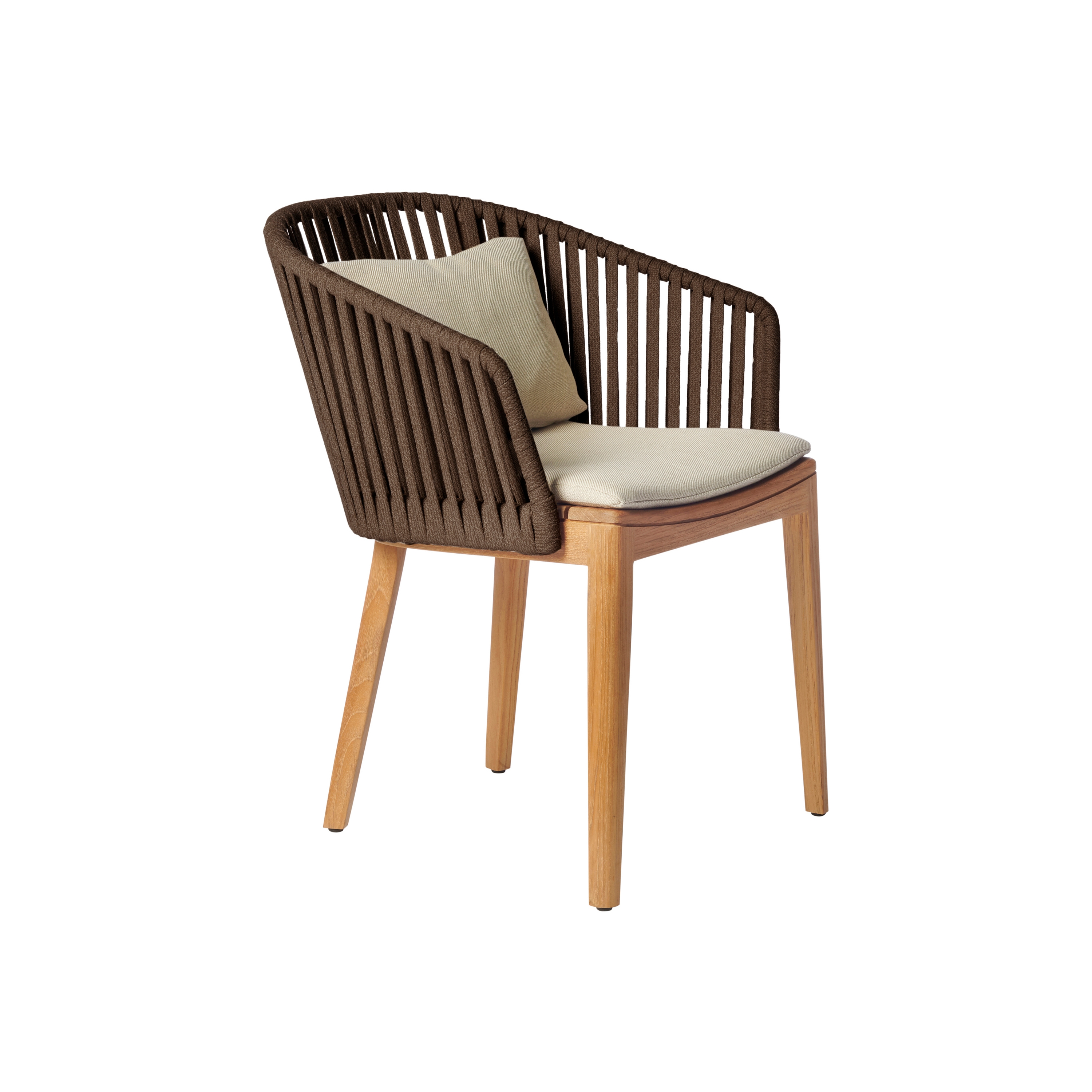 Display product Mood Dining Chair | Earthbrown from manufacturer Tribù