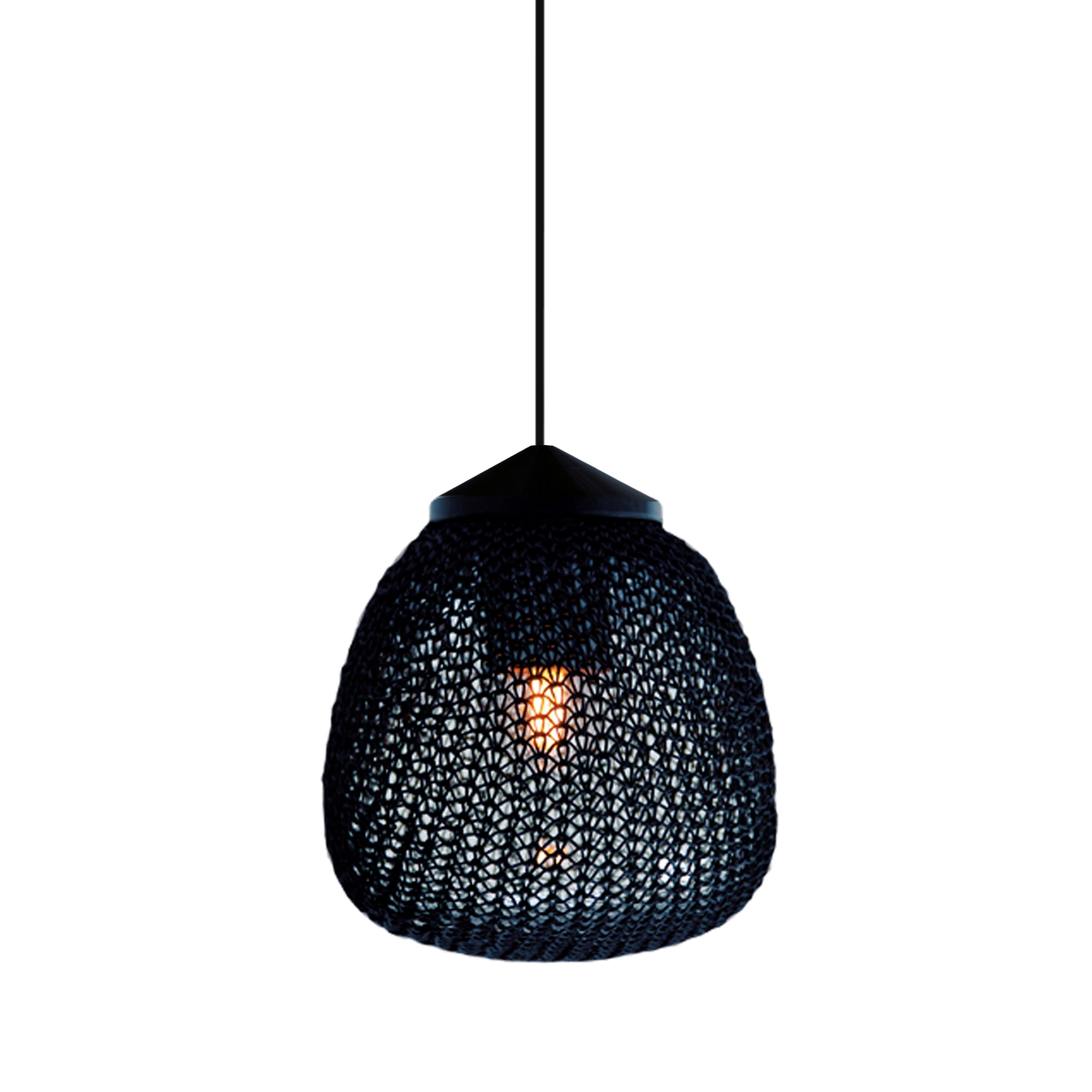 Vertoon produk Monsieur Tricot hanging lamp van vervaardiger Tribù