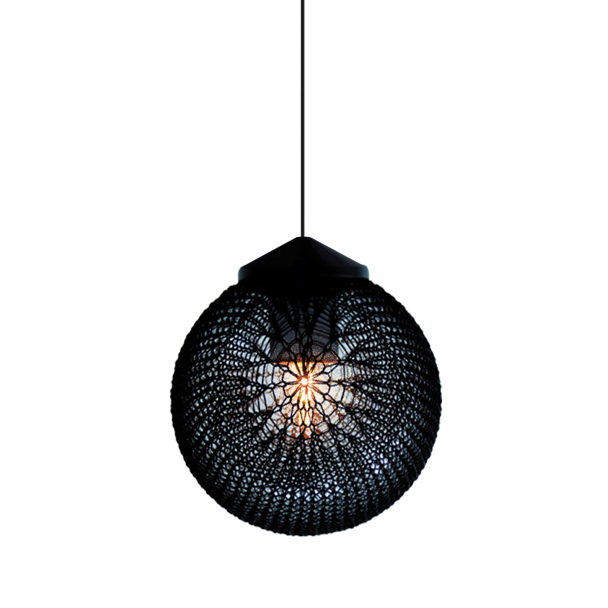 Afficher le produit Monsieur Tricot hanging lamp du fabricant Tribù