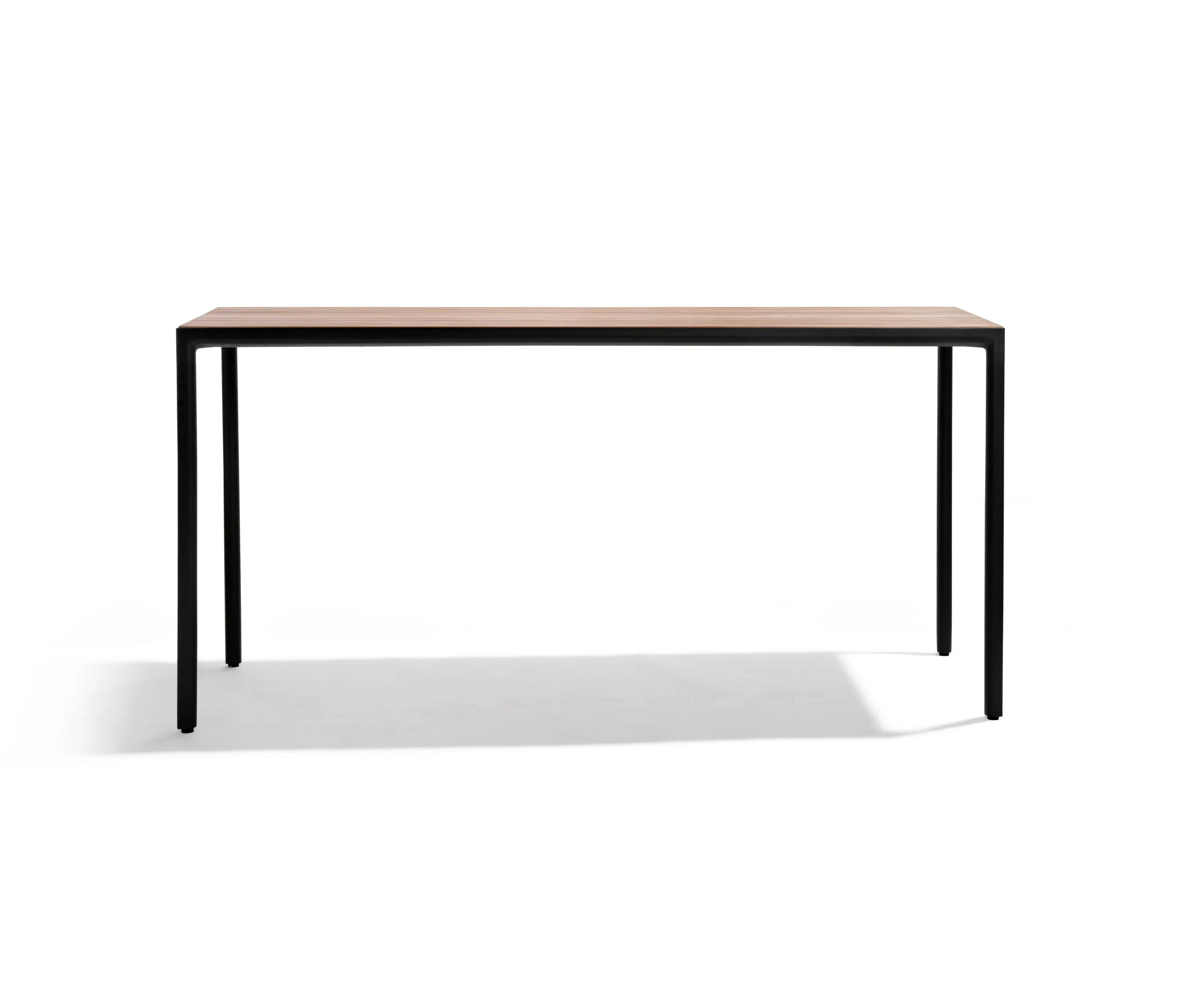 Tribù - Illum bar table with teak top