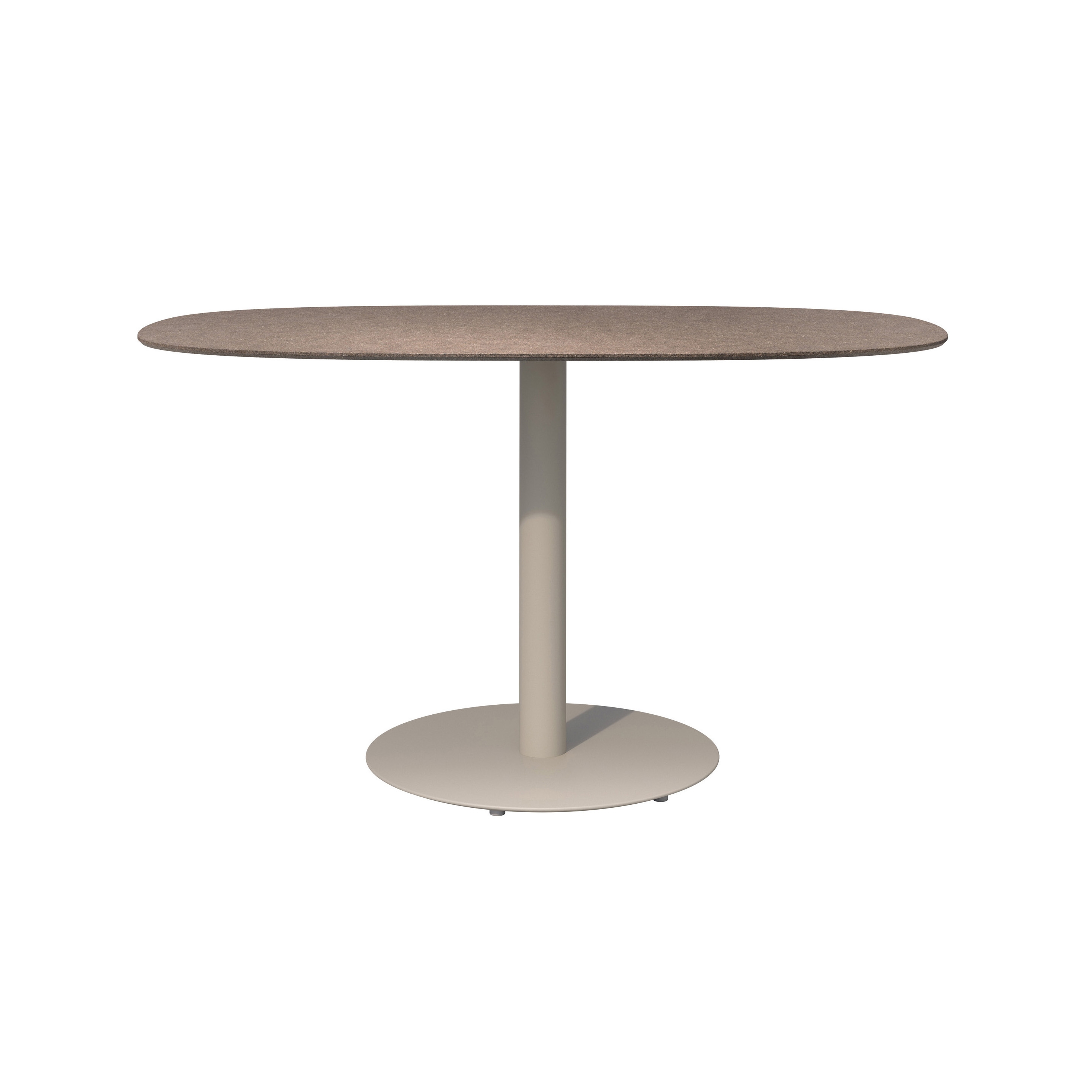Display product T-table dining table elipse 136 x 80cm H75 from manufacturer Tribù