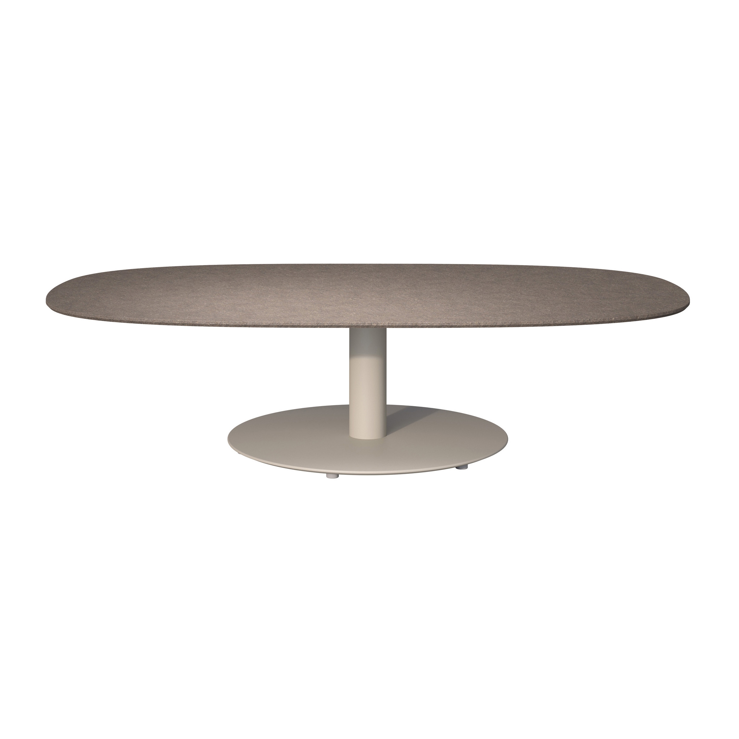 Afficher le produit T-Table table de salon elipse 136 x 80cm H35 du fabricant Tribù