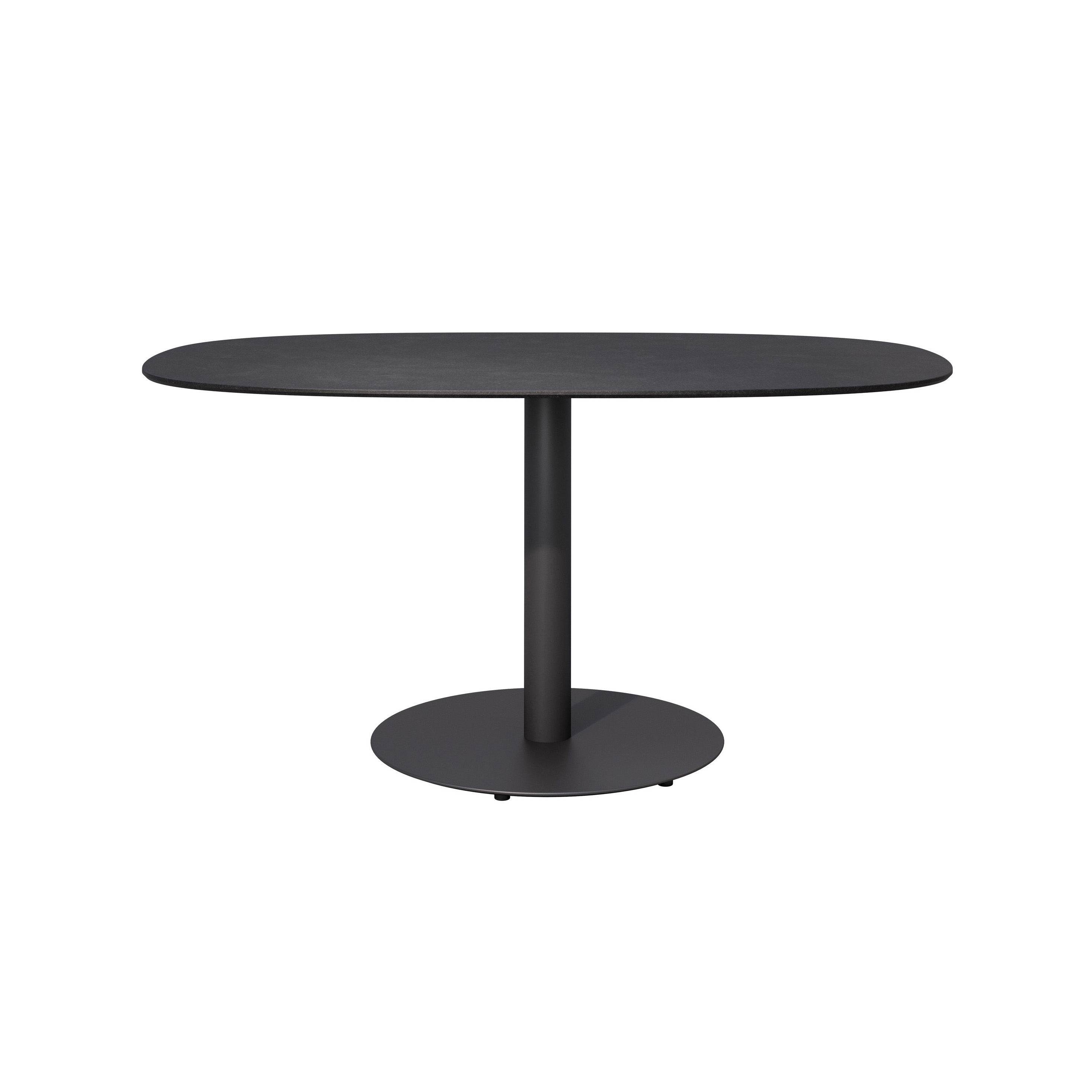 T-Table tavolo da pranzo basso elipse 136 x 80cm H67