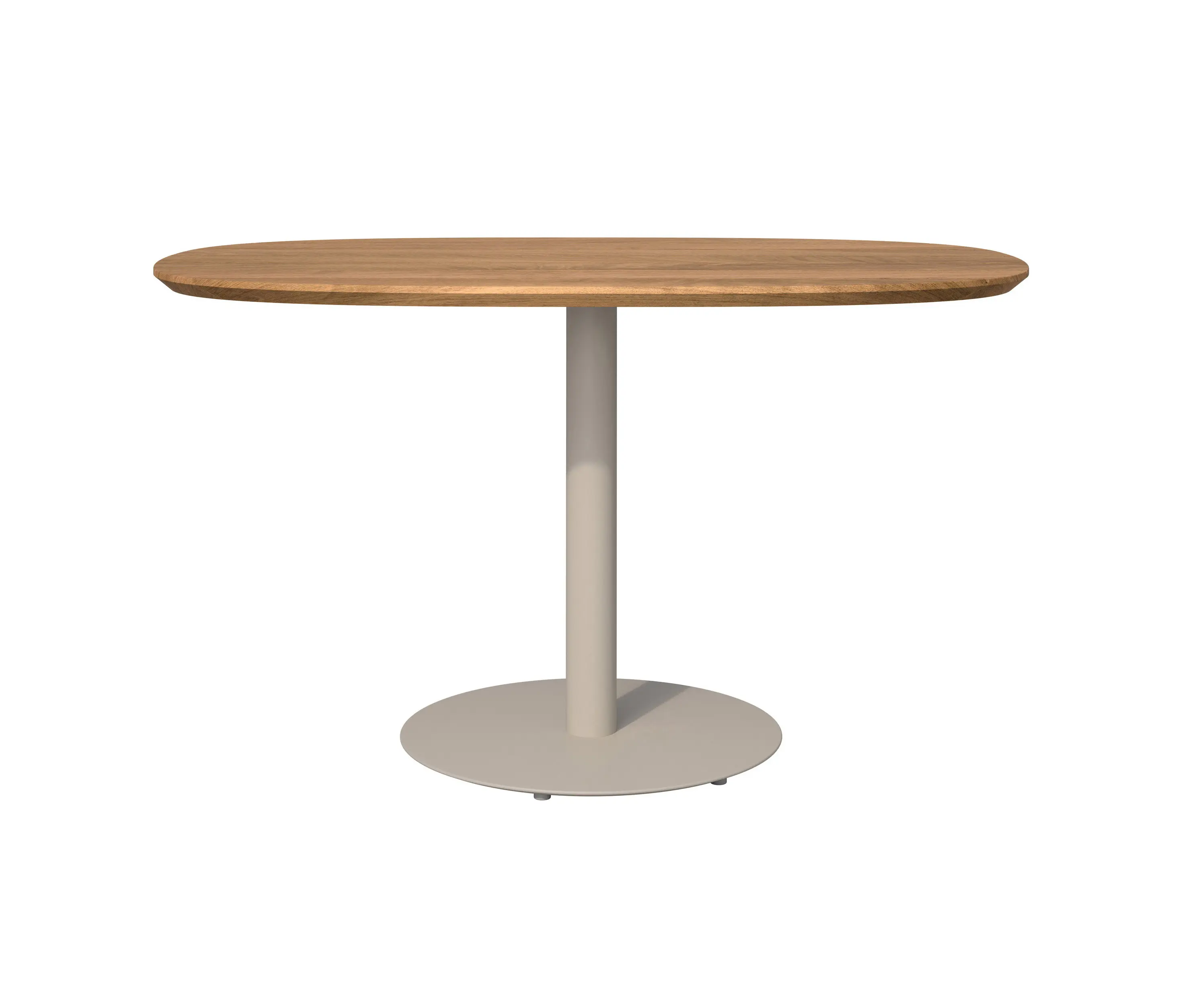 Tribù - T-table dining table elipse 136 x 80cm H75