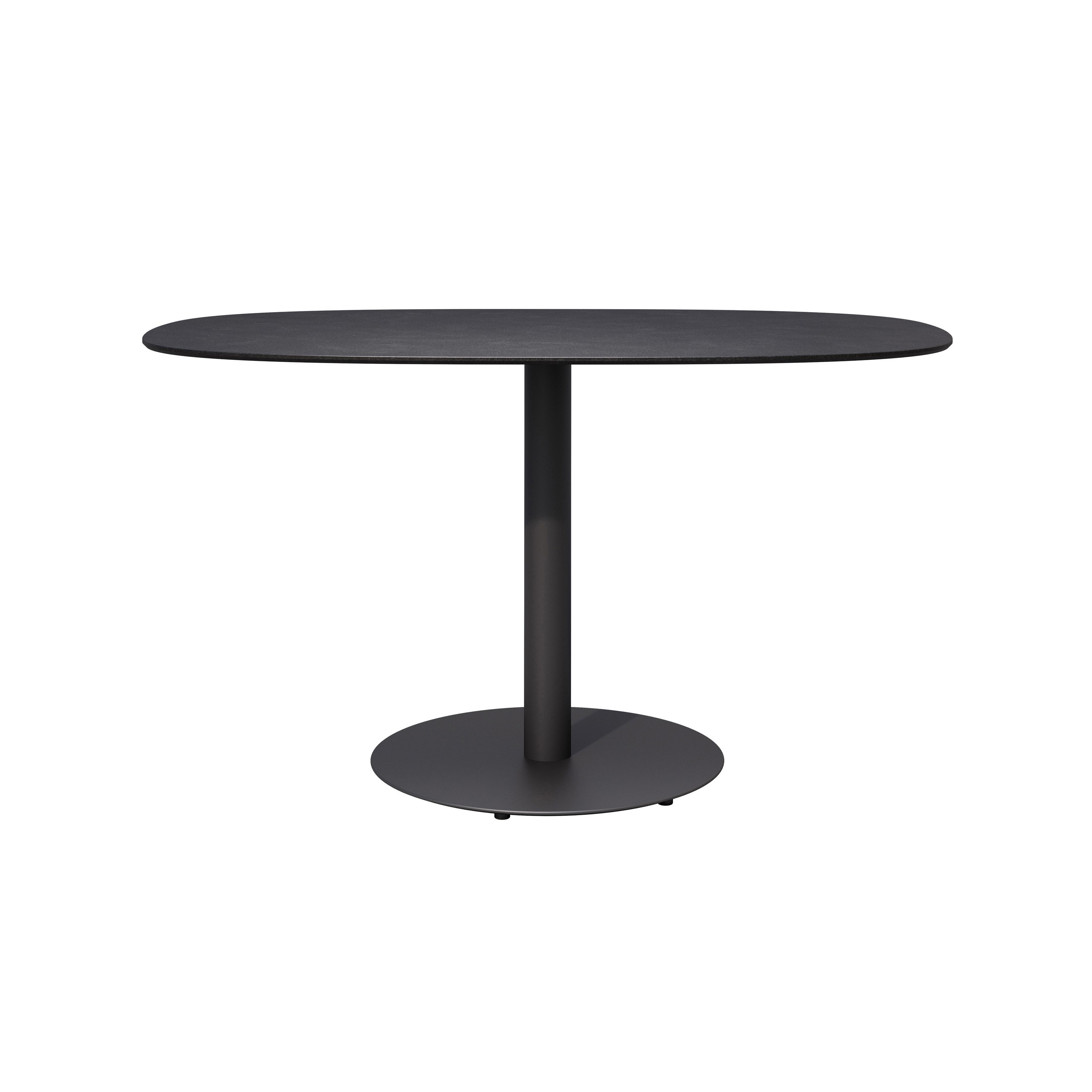T-table dining table elipse 136 x 80cm H75