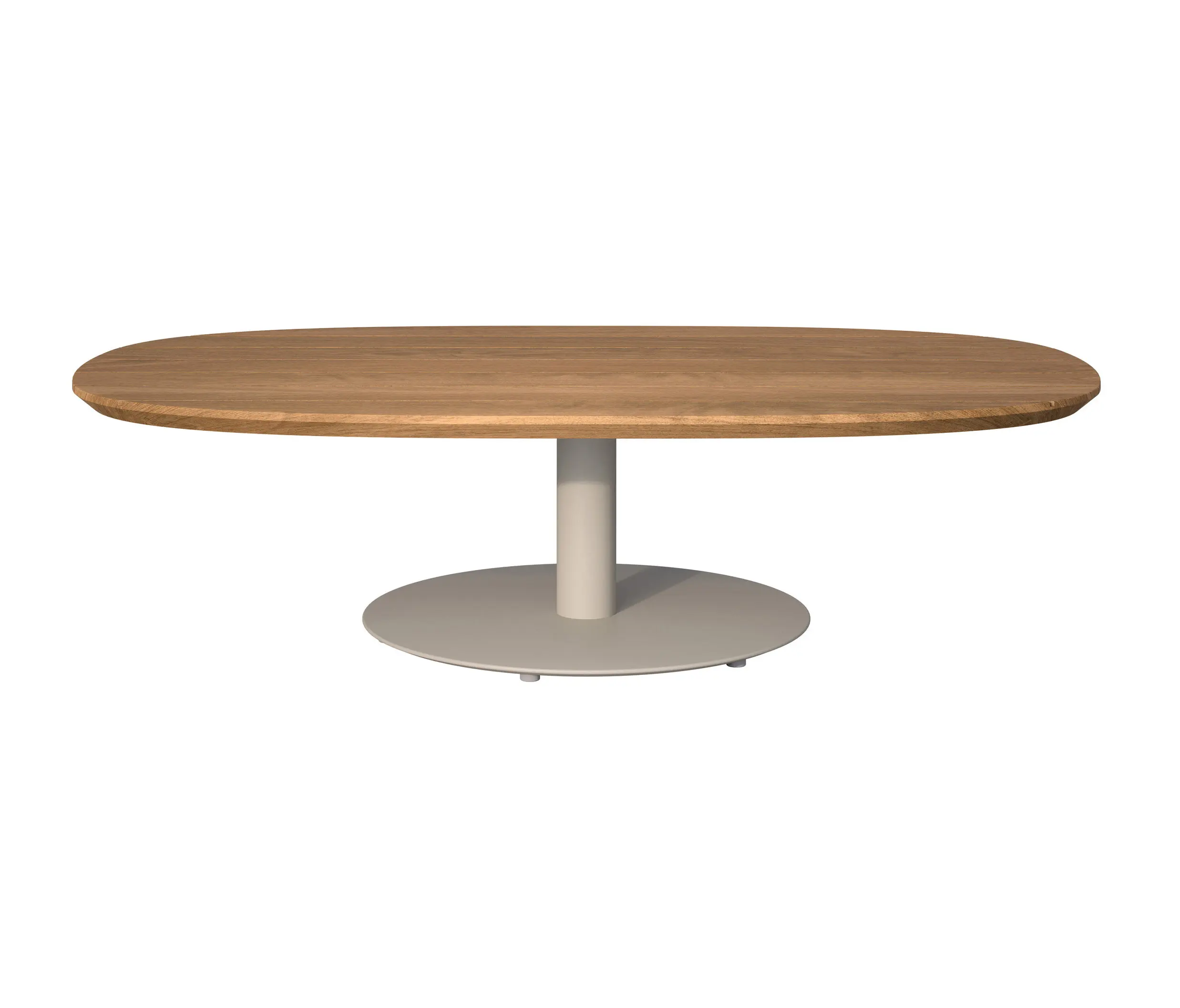 Tribù - T-Table mesa de centro elipse 136 x 80cm H35