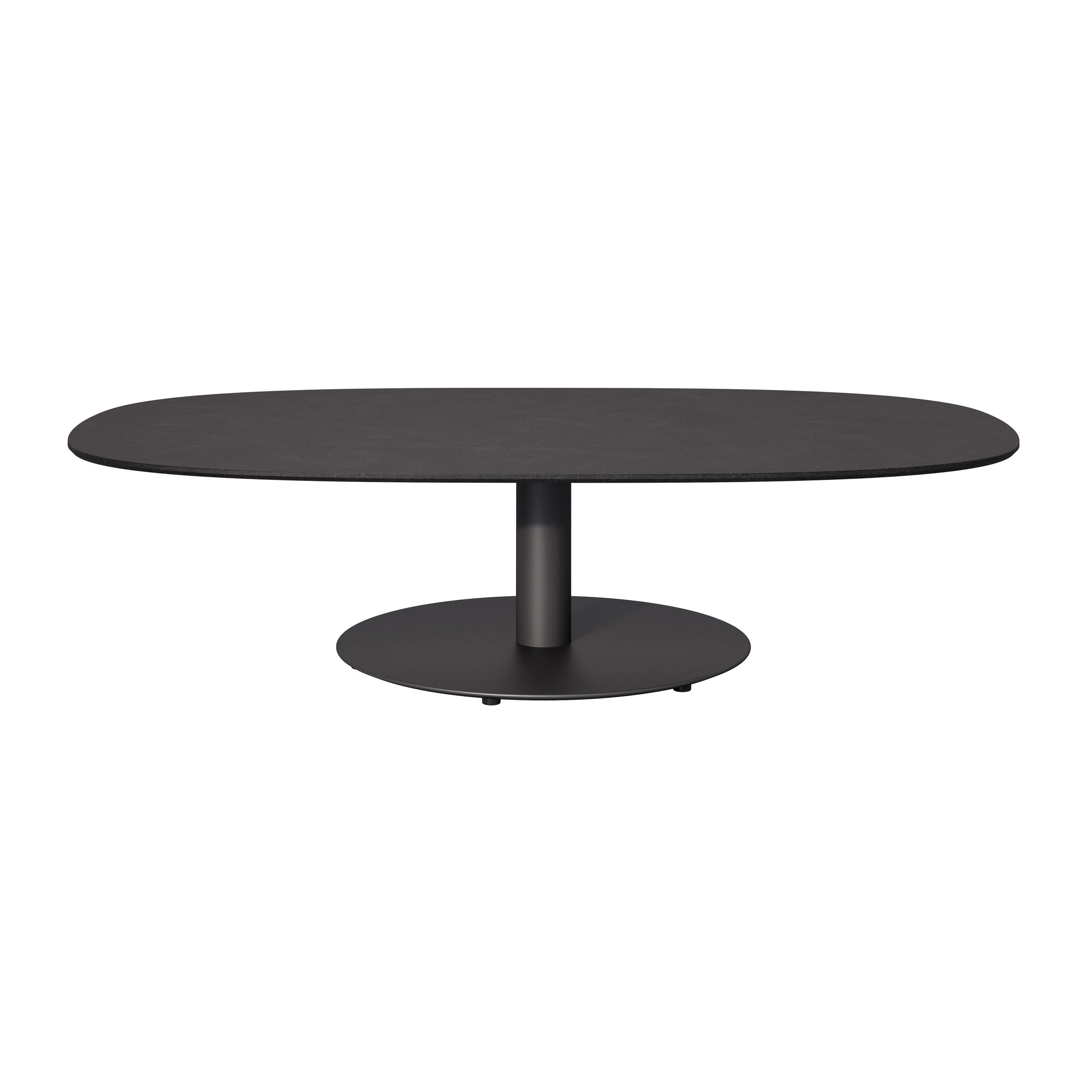 T-Table table de salon elipse 136 x 80cm H35