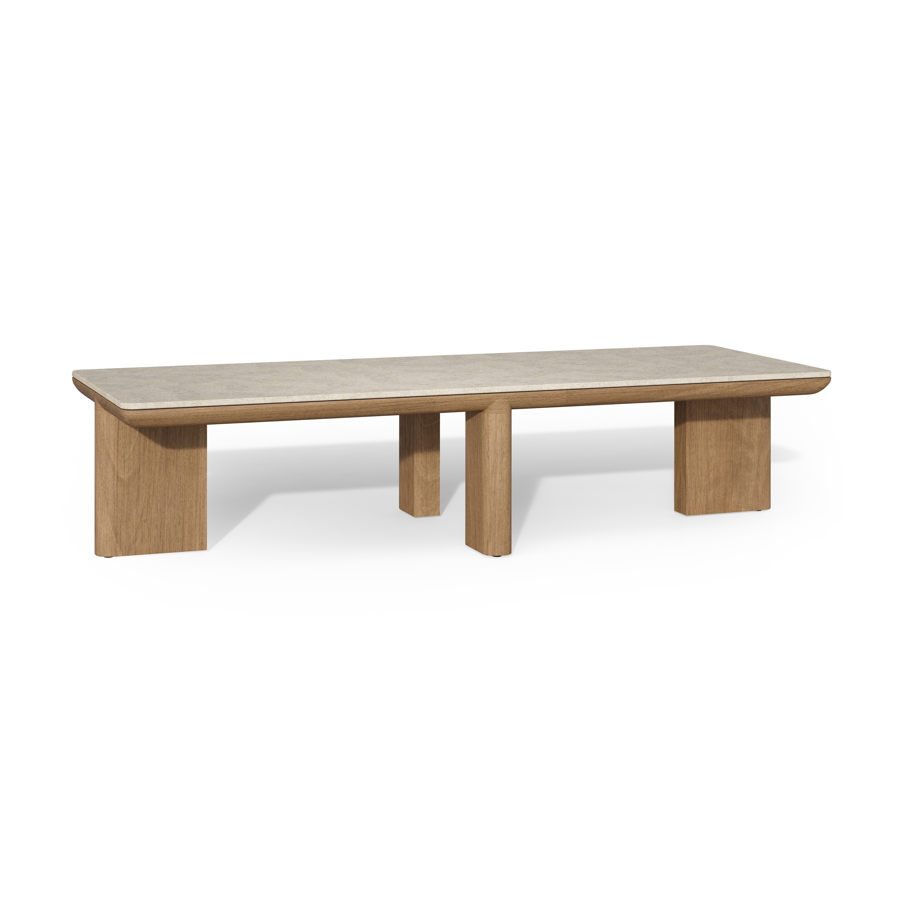 Vertoon produk Amanu low table 155x58 h 35 cm van vervaardiger Tribù