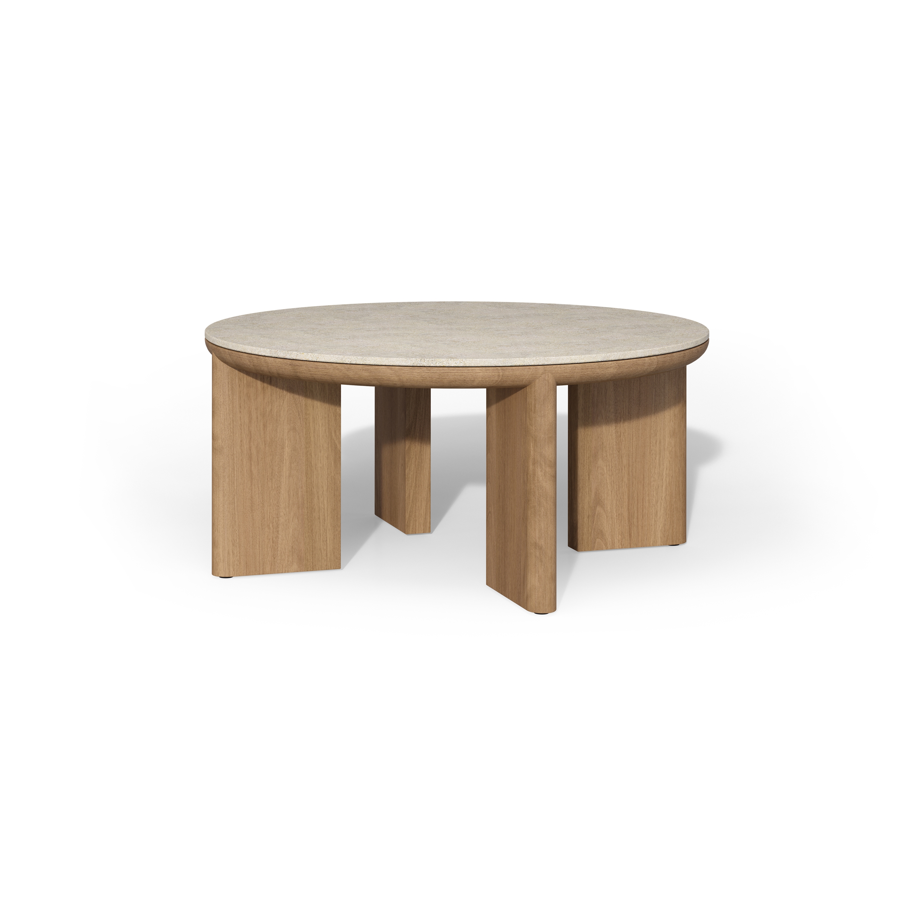 Afficher le produit Amanu low table dia 90 h 42 cm du fabricant Tribù