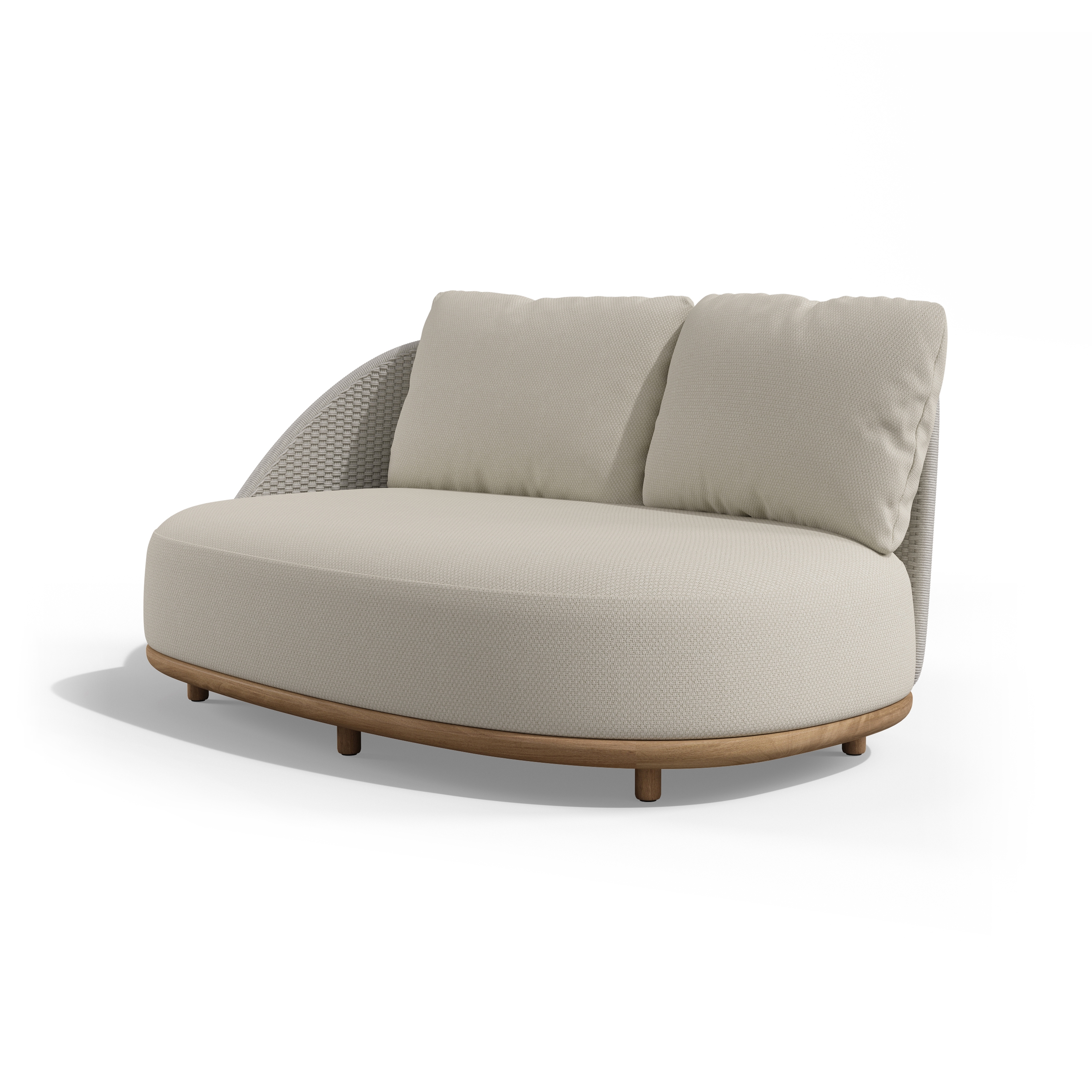 Display product Elio 2-seater Meridienne right from manufacturer Tribù